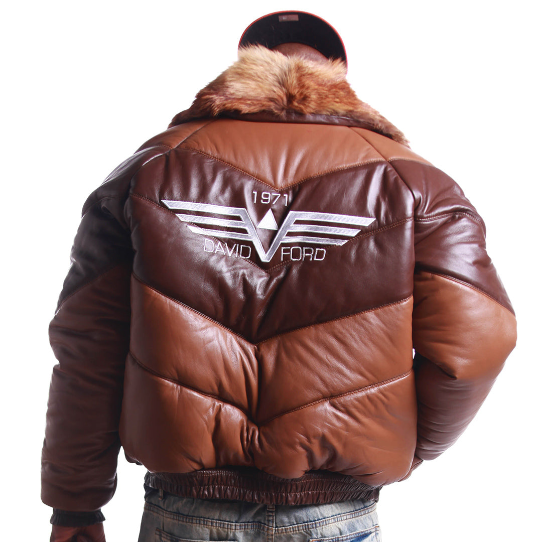 David Ford Leather V-Bomber
