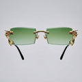 Dragon Rimless Eyewear | Futuristic Luxury Frames by David Ford