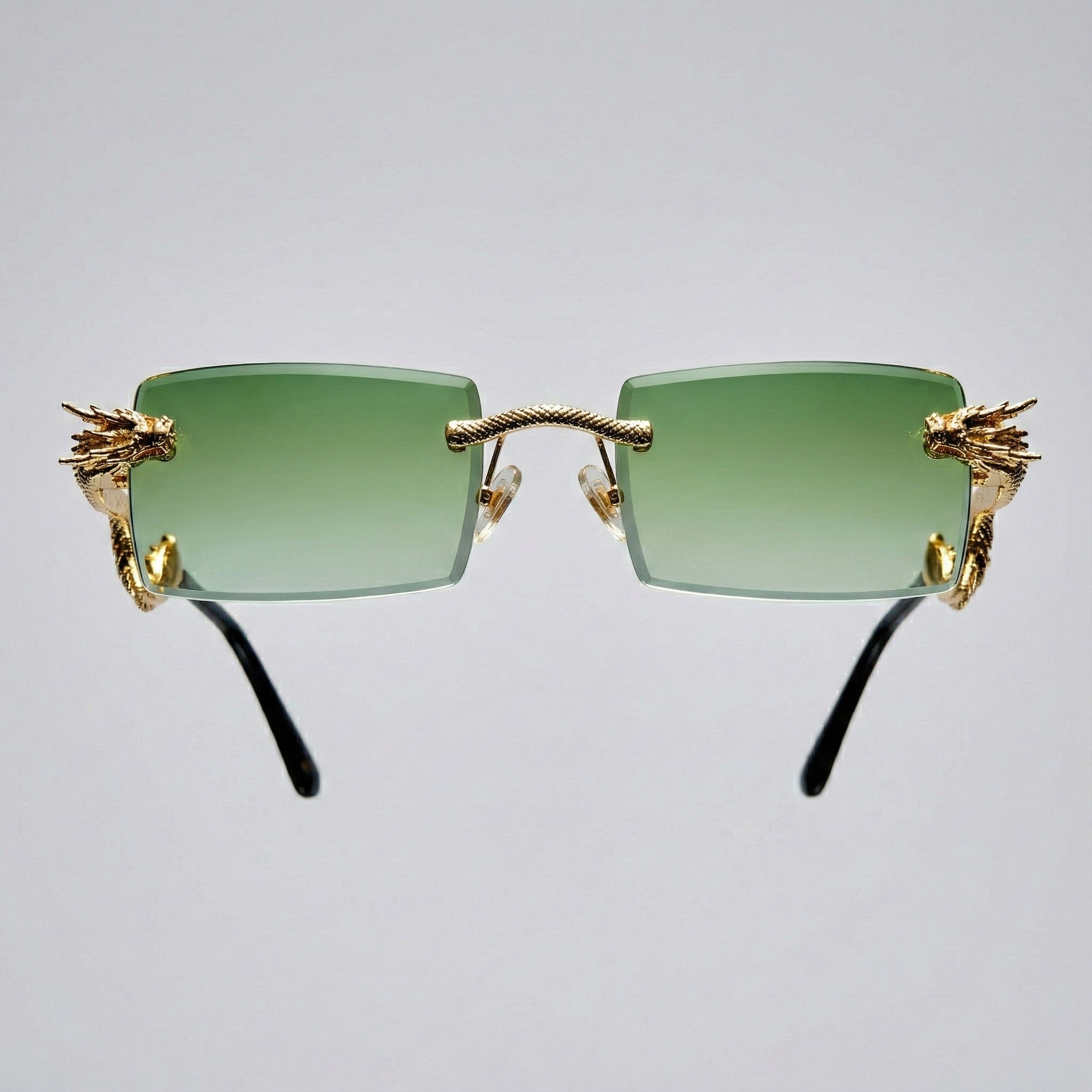 Dragon Rimless Eyewear | Futuristic Luxury Frames by David Ford