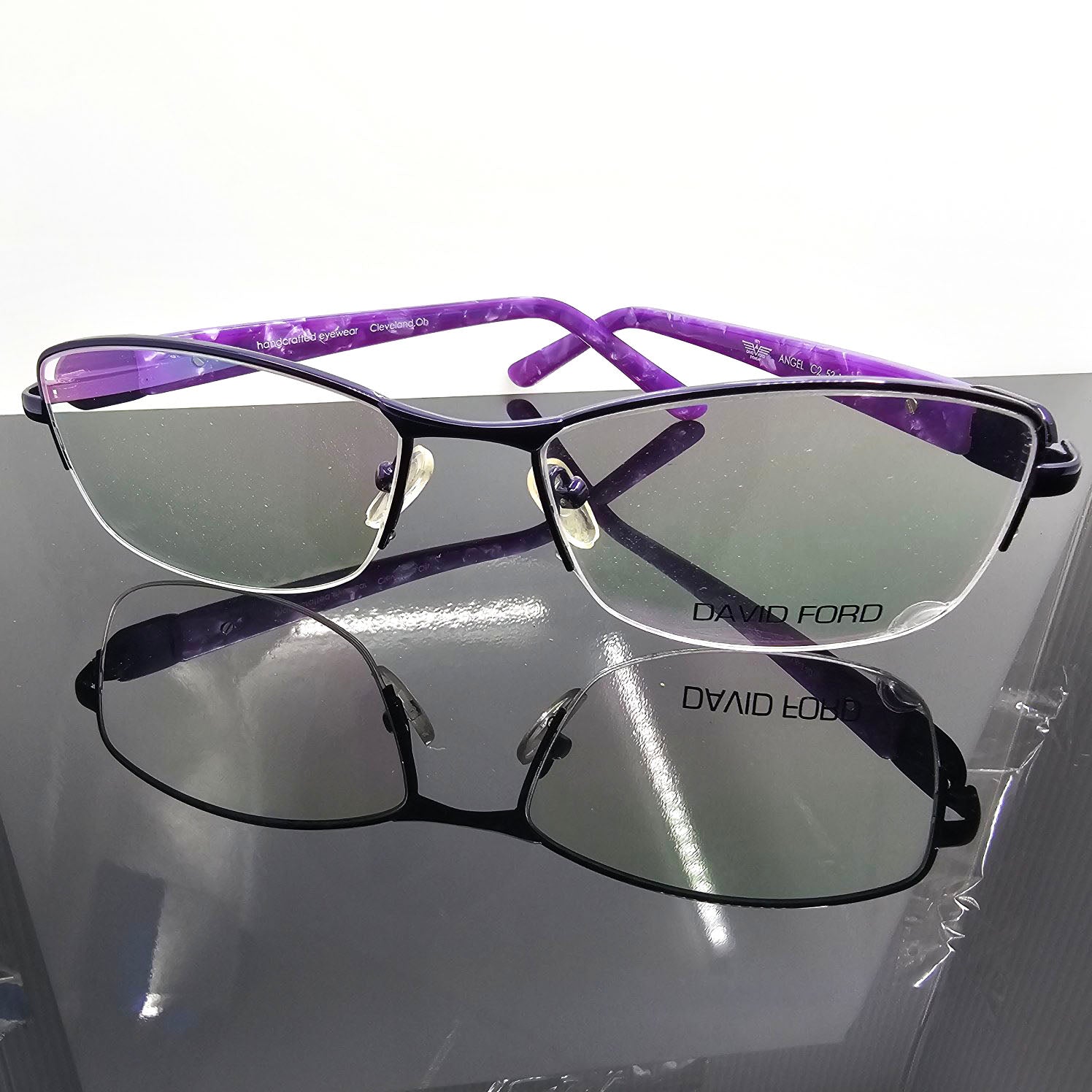 Angel – Lightweight Half-Rim Optical Eyewear by David Ford