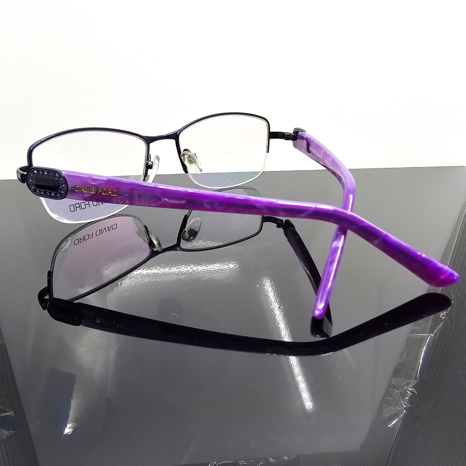 Angel – Lightweight Half-Rim Optical Eyewear by David Ford