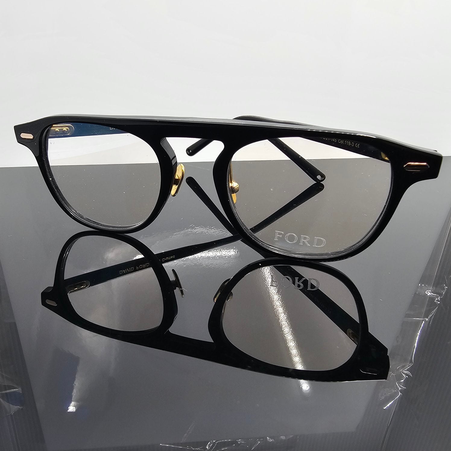 Ford Paris Vintage – Timeless Square Optical Eyewear by David Ford