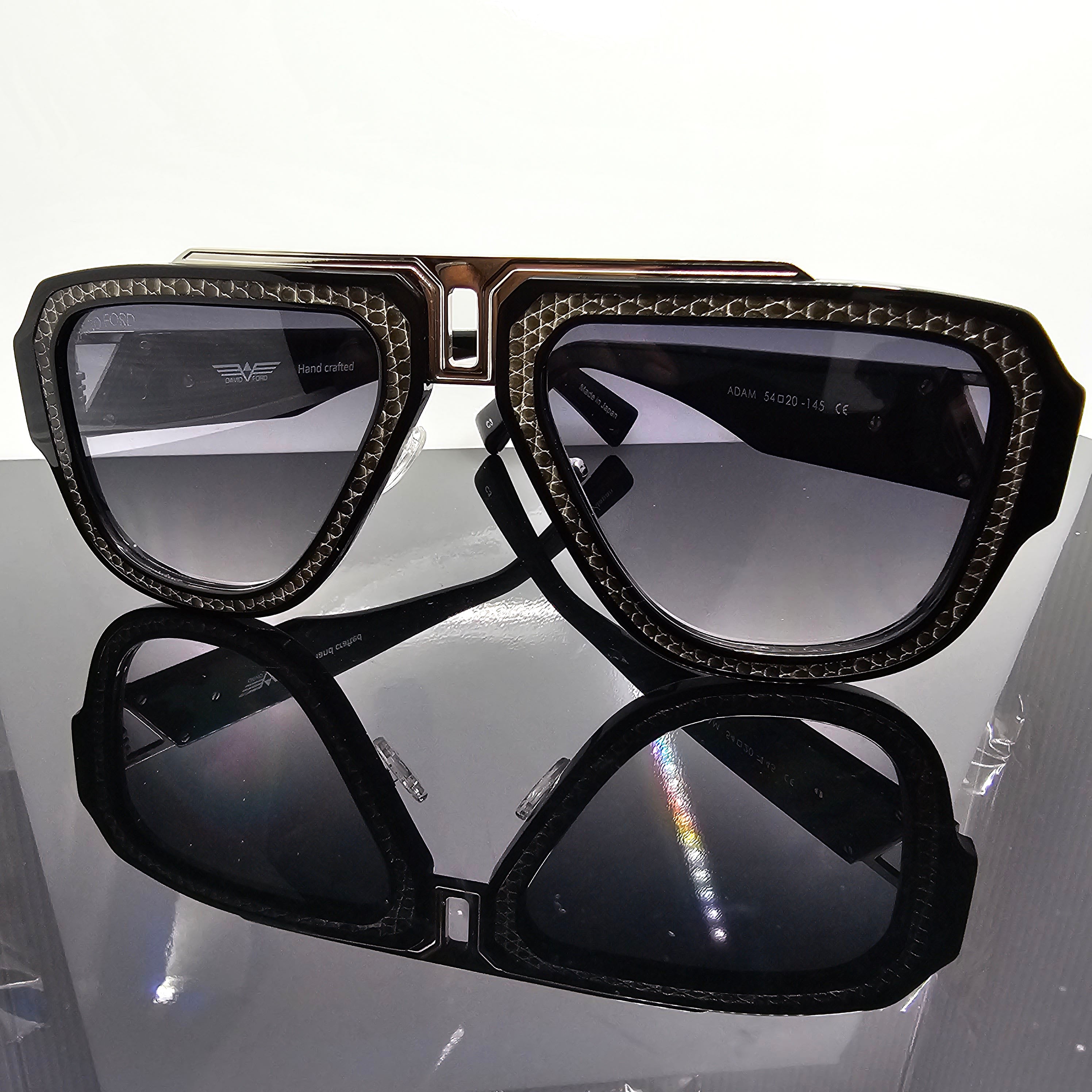 🐍 Adam Snakeskin Collection – Luxury Eyewear with Exotic Texture