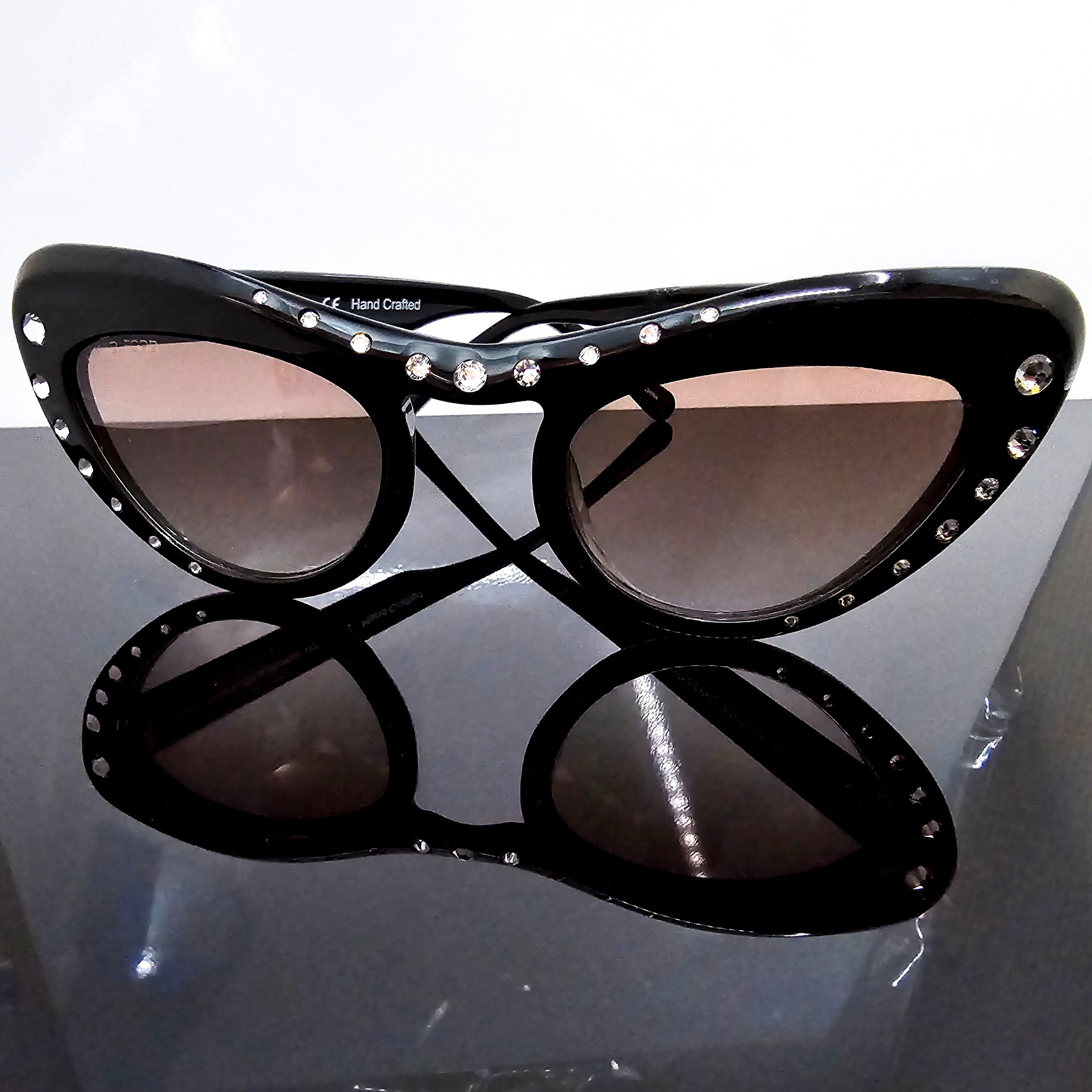 Swarovski Crystal Cateye – Luxury Handcrafted Eyewear by David Ford