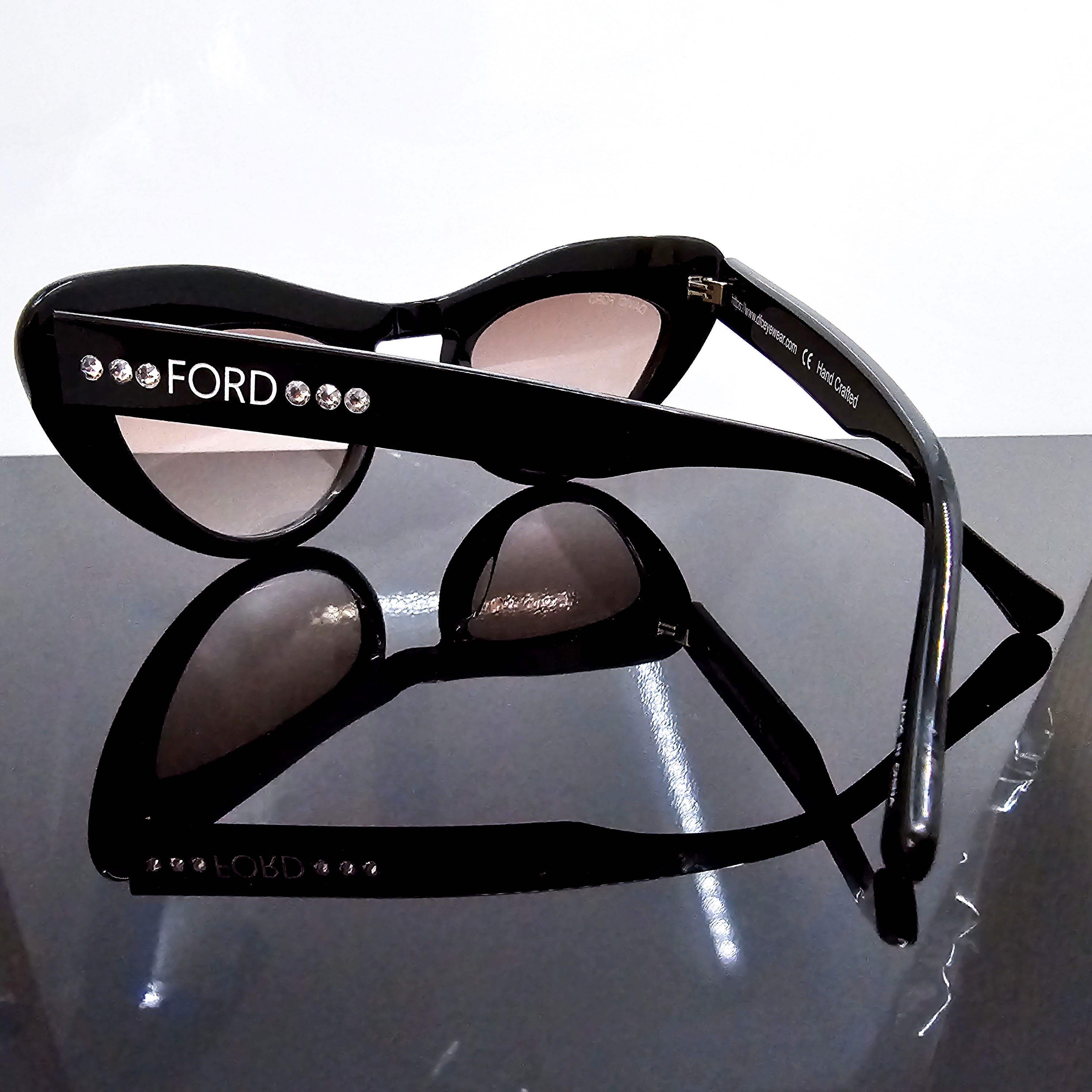 Swarovski Crystal Cateye – Luxury Handcrafted Eyewear by David Ford