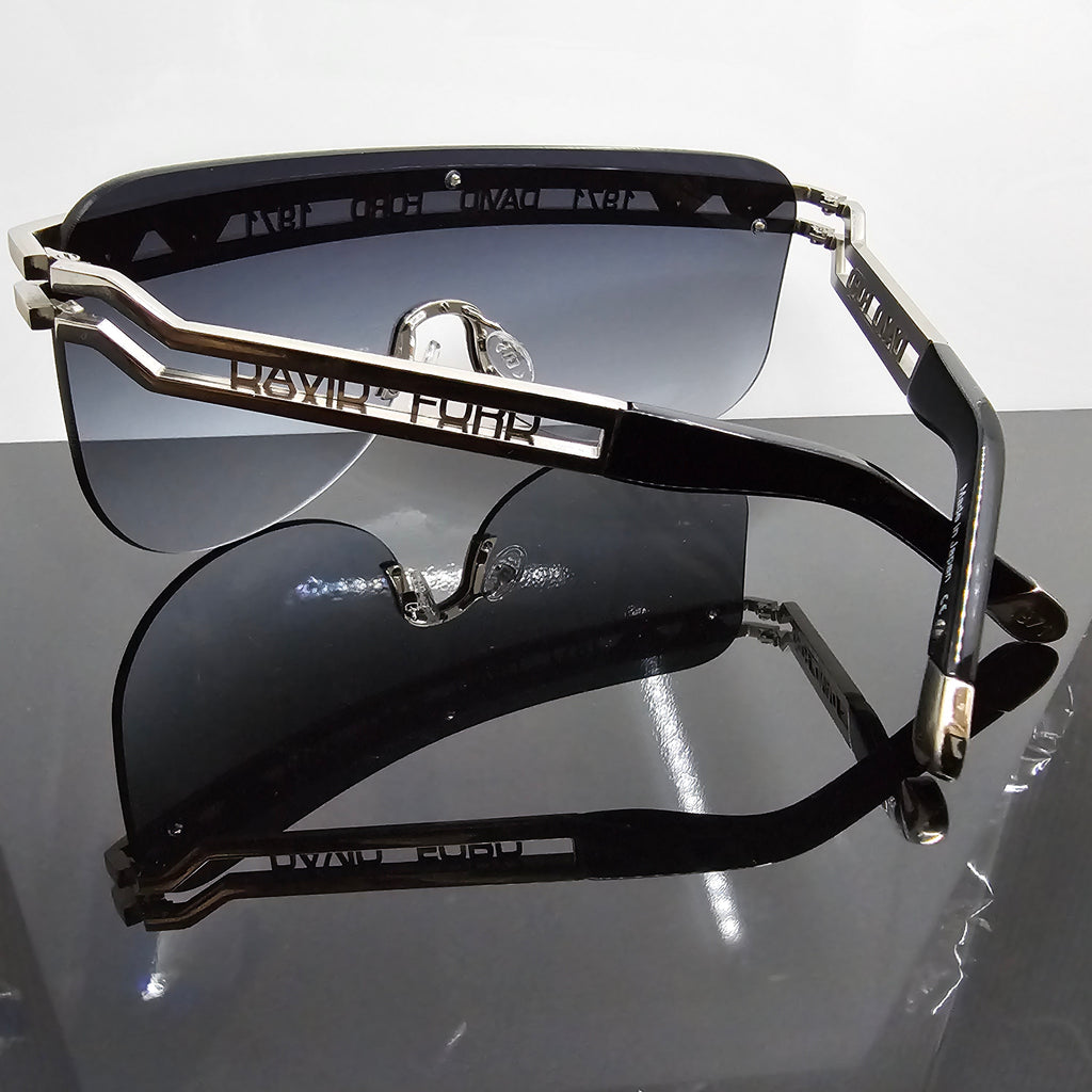 Signature Shield Collection – Luxury Oversized Shield Sunglasses by David Ford
