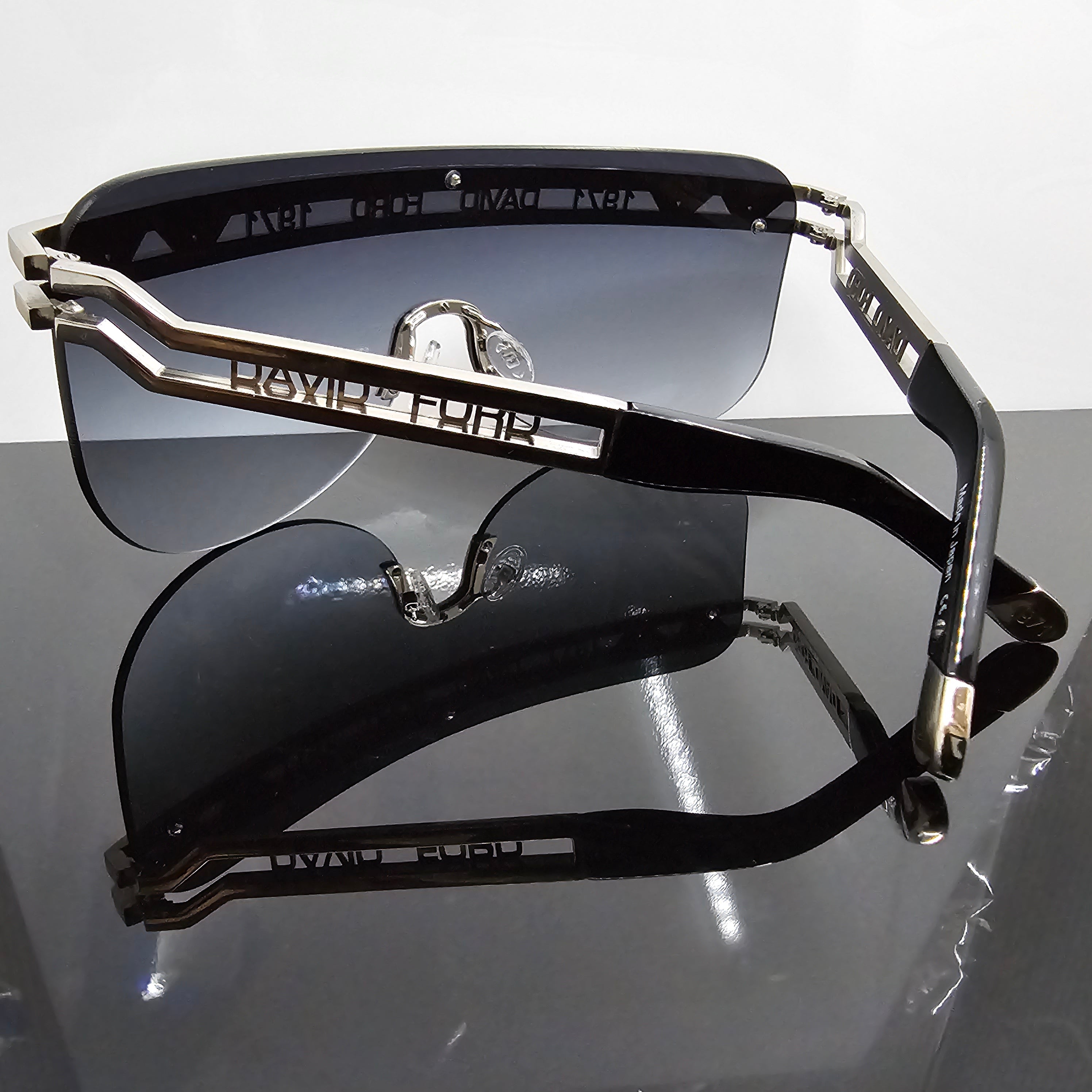 Signature Shield Collection – Luxury Oversized Shield Sunglasses by David Ford