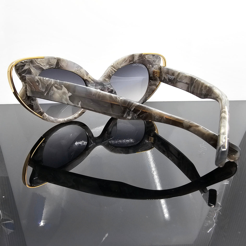 Cateye Primo Marble Collection – Luxury Women's Eyewear by David Ford