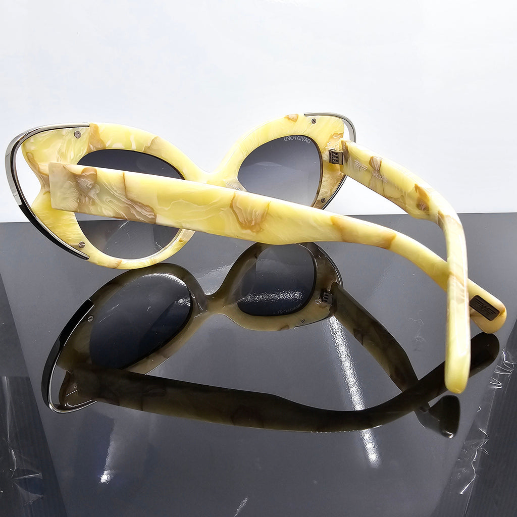 Cateye Primo Marble Collection – Luxury Women's Eyewear by David Ford