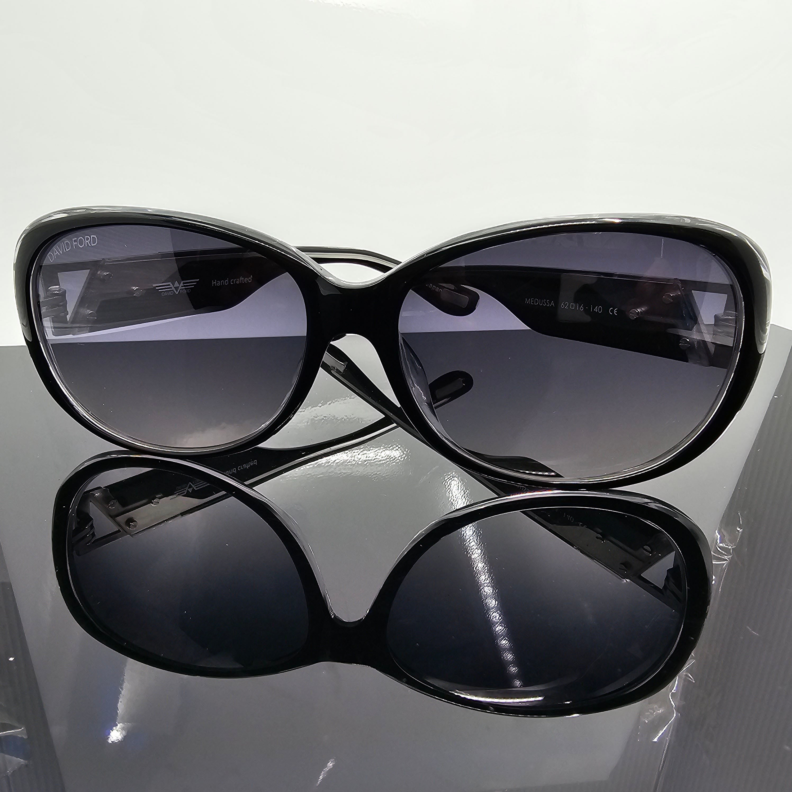 Medussa Collection – Black, Yellow & Blue Unisex Eyewear by David Ford