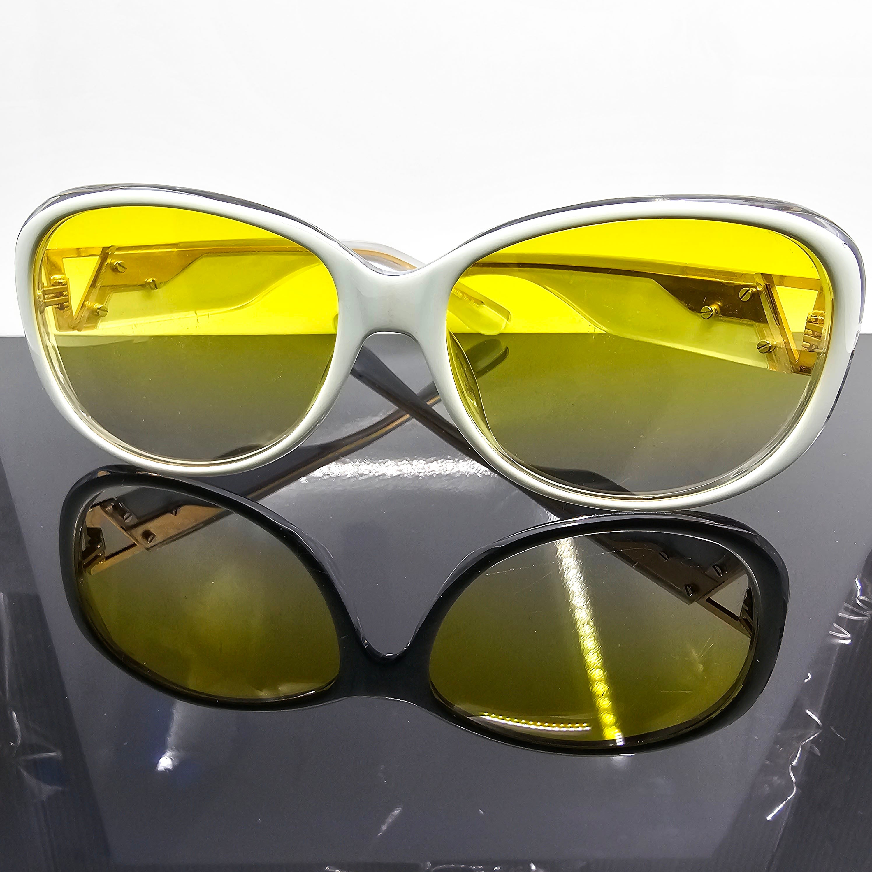 Medussa Collection – Black, Yellow & Blue Unisex Eyewear by David Ford