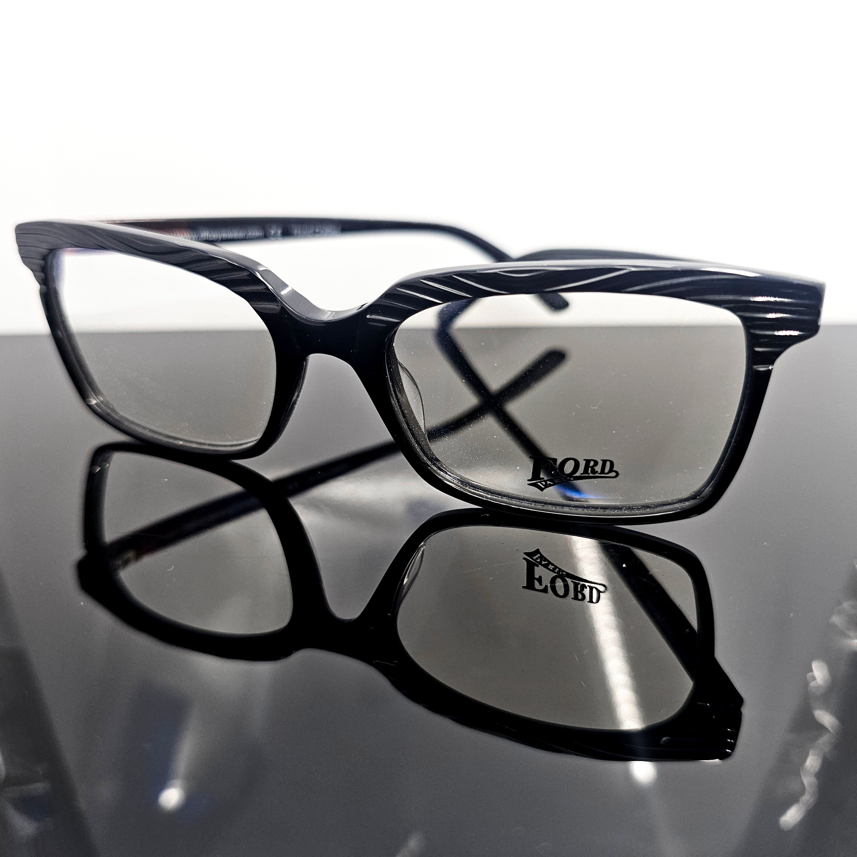 Ford Paris Square Purple – Bold Square Optical Eyewear by David Ford