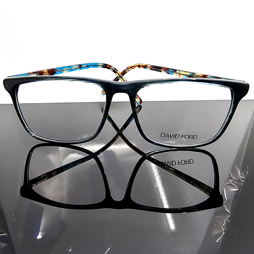 David Ford AZZA – Luxury Oversized Square Eyewear by David Ford