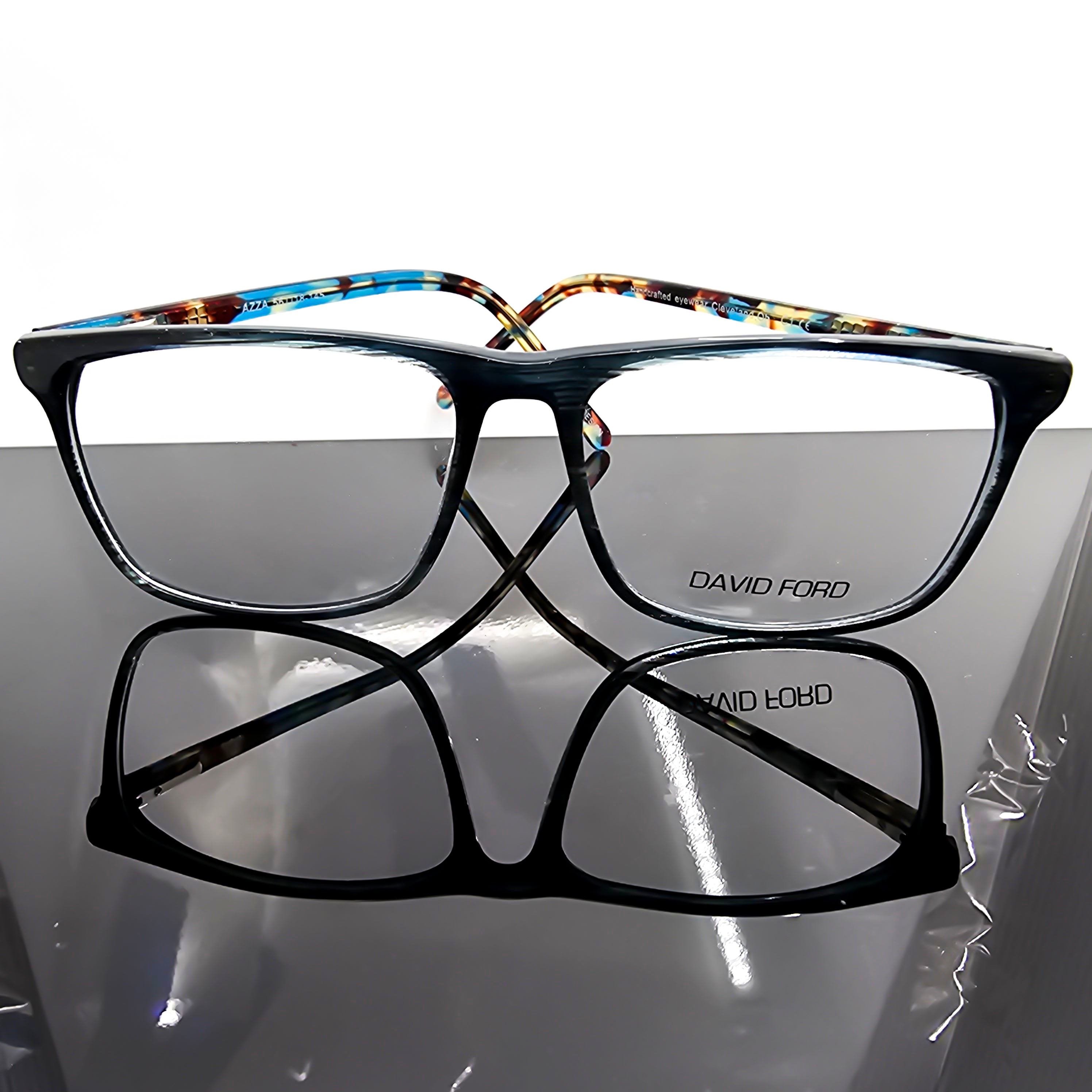 David Ford AZZA – Luxury Oversized Square Eyewear by David Ford