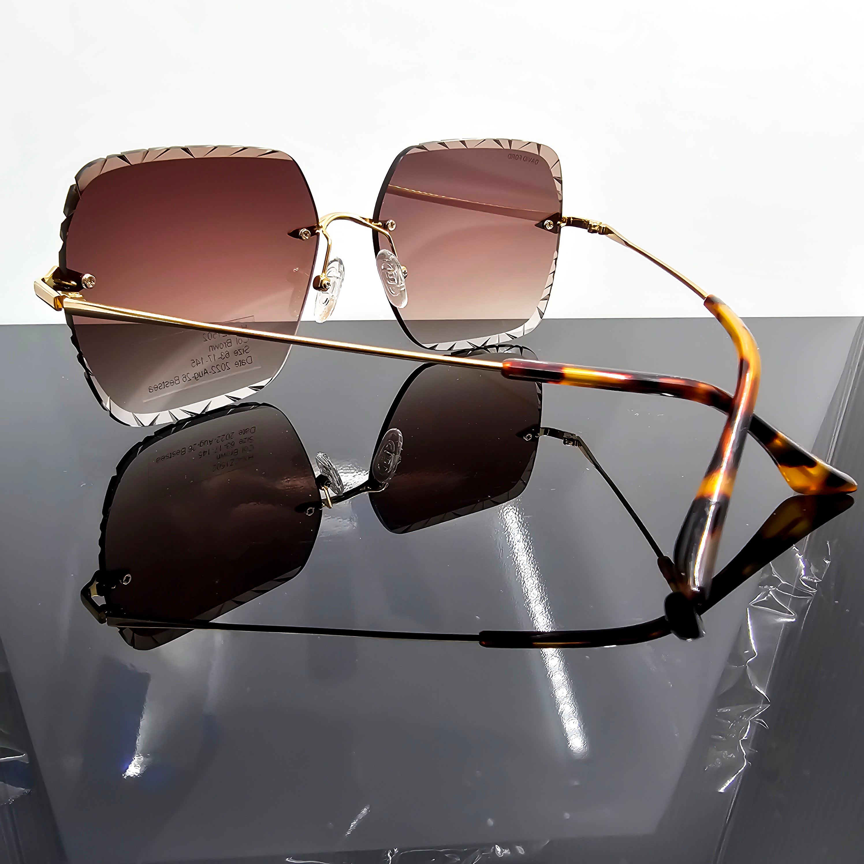 Diamond Cut Rimless – Luxury Minimalist Eyewear by David Ford