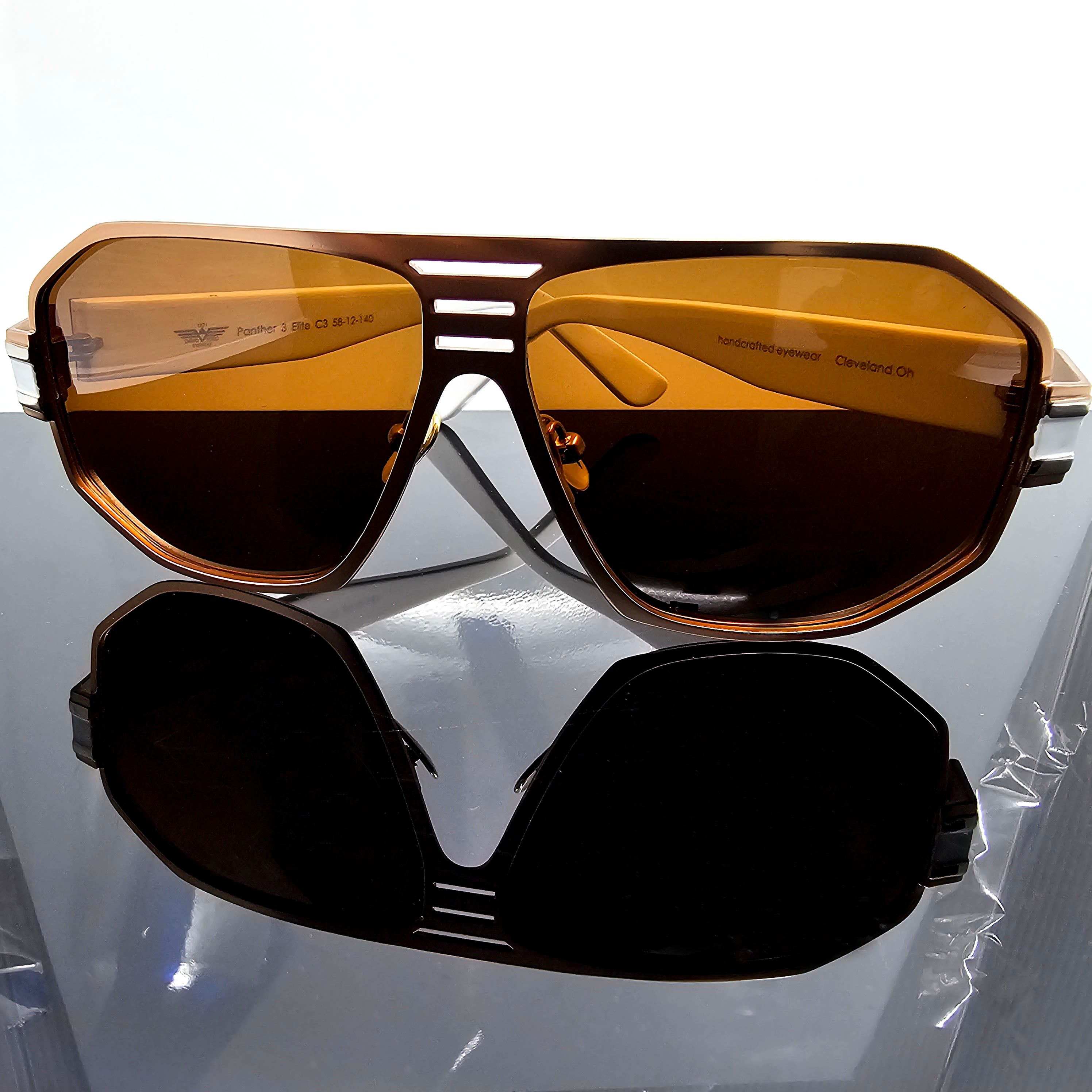 Panther Exquisite – Luxury Square Eyewear by David Ford