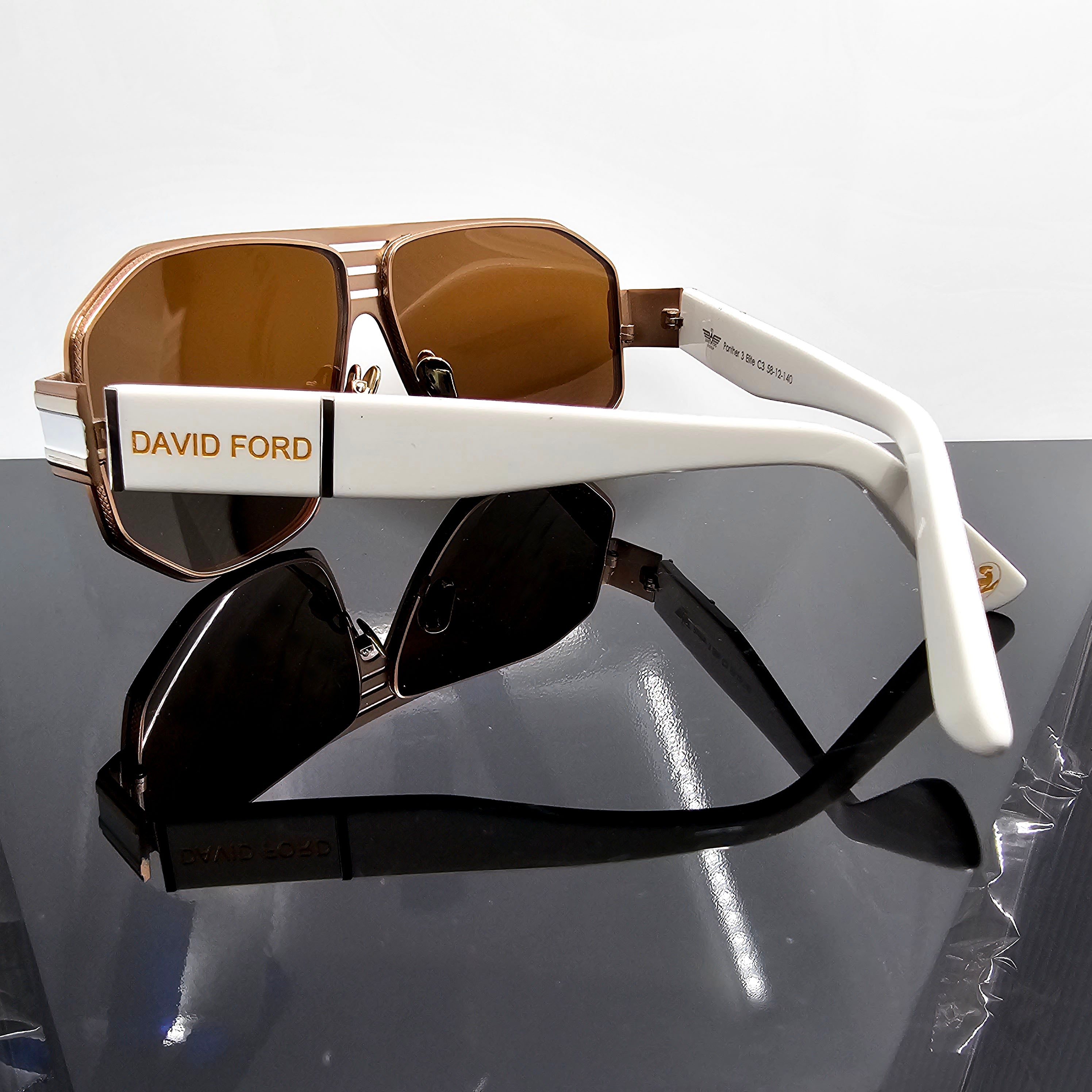 Panther Exquisite – Luxury Square Eyewear by David Ford