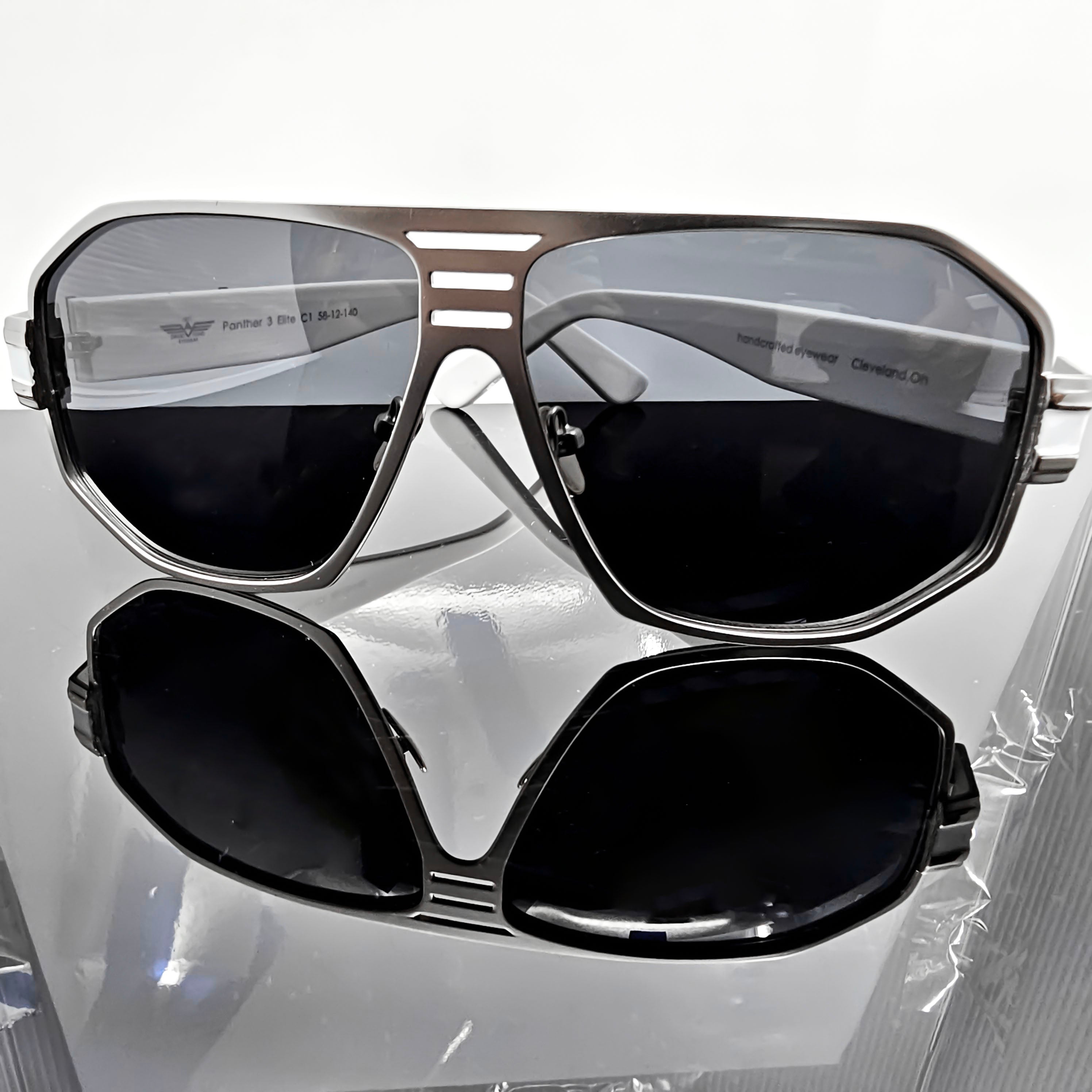 Panther Exquisite – Luxury Square Eyewear by David Ford