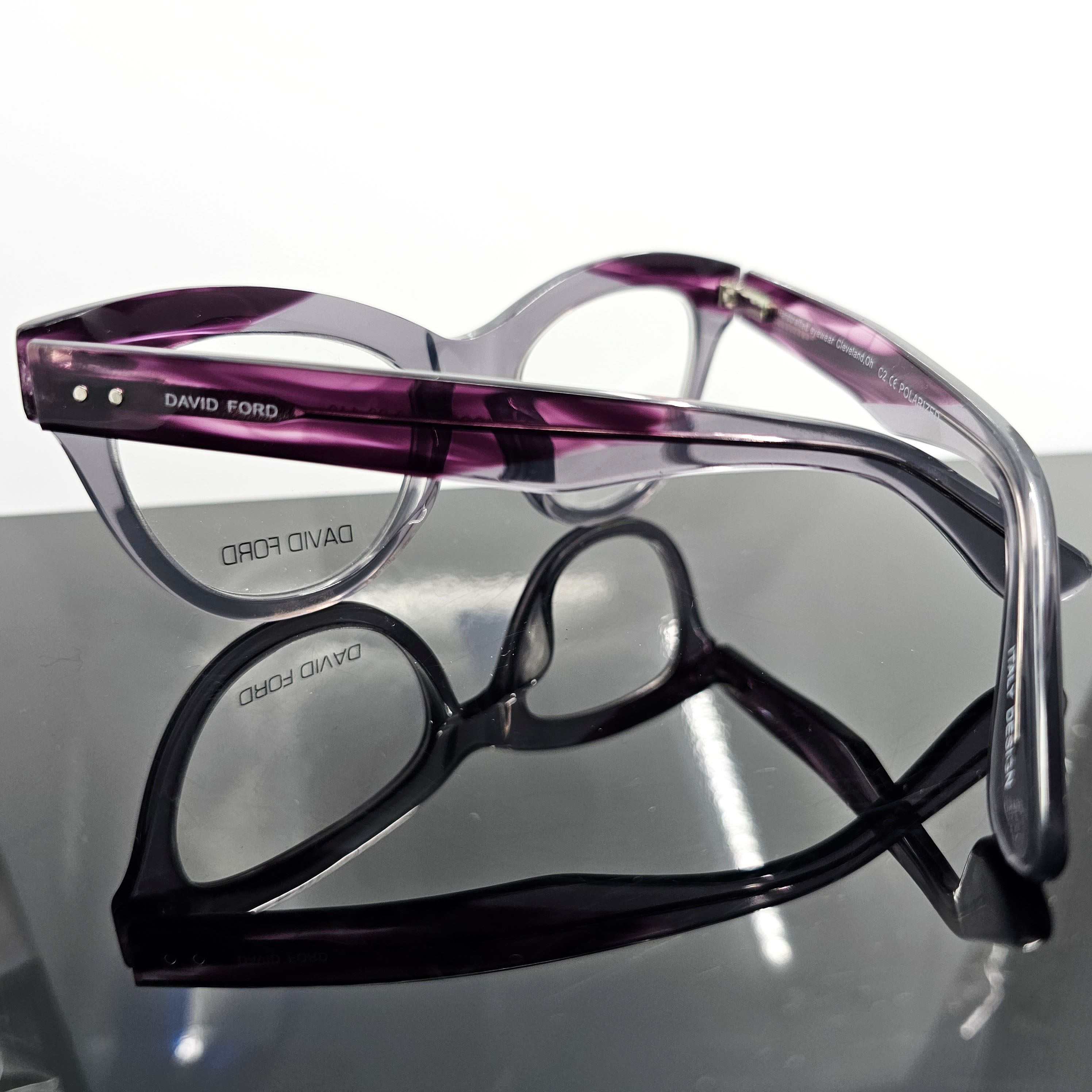 The Crucco – Vibrant Acetate Optical Eyewear by David Ford