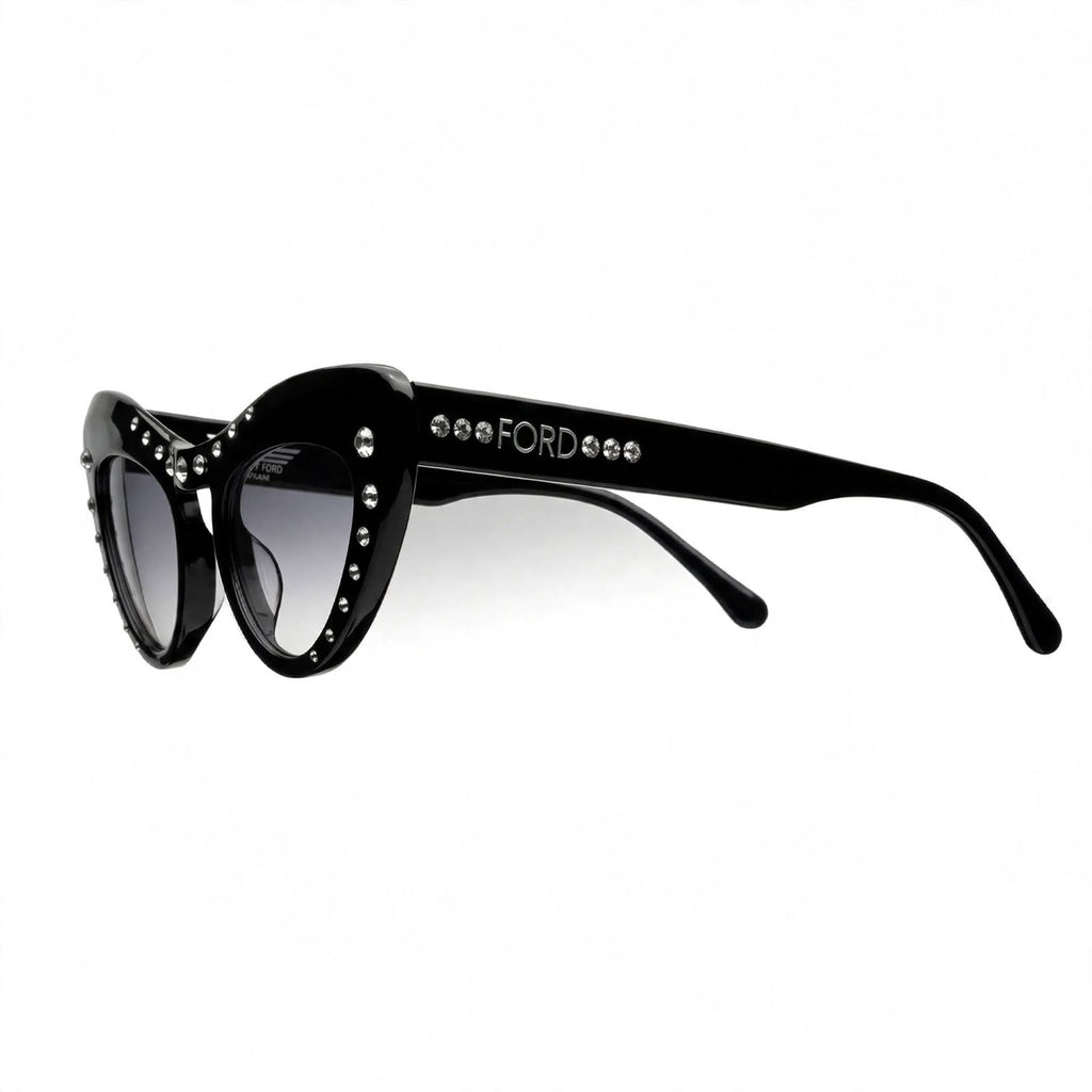 Swarovski Crystal Cateye – Luxury Handcrafted Eyewear by David Ford