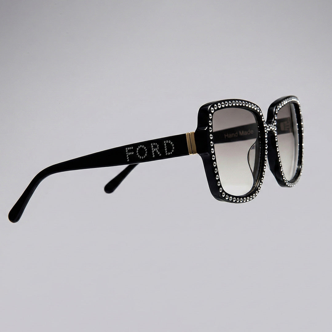 Swarovski Crystal Square – Luxury Handcrafted Eyewear by David Ford