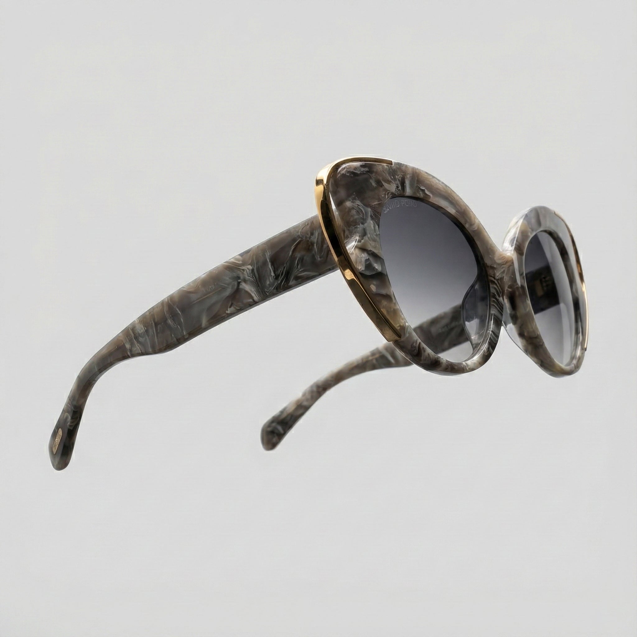 Cateye Primo Marble Collection – Luxury Women's Eyewear by David Ford