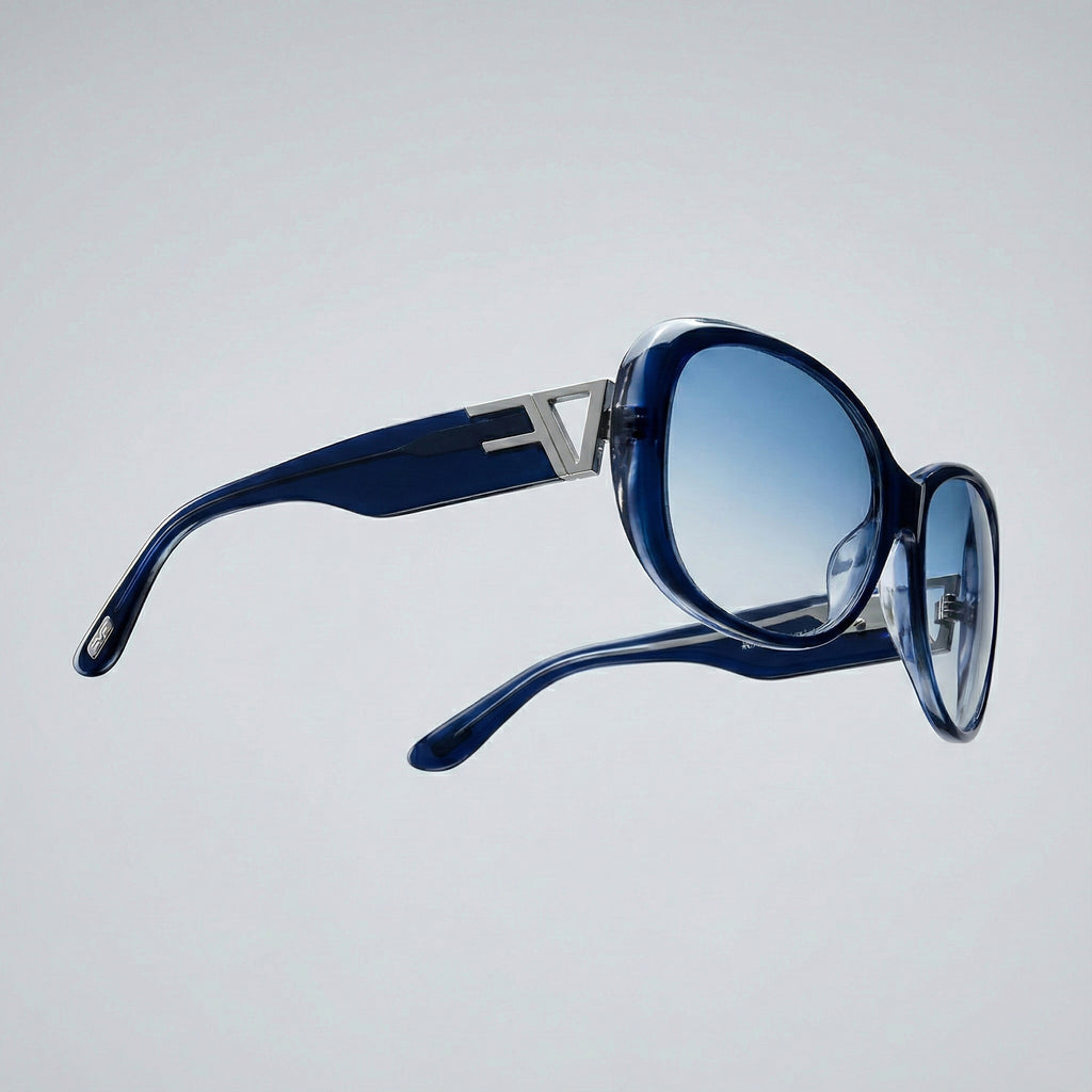 Medussa Collection – Black, Yellow & Blue Unisex Eyewear by David Ford