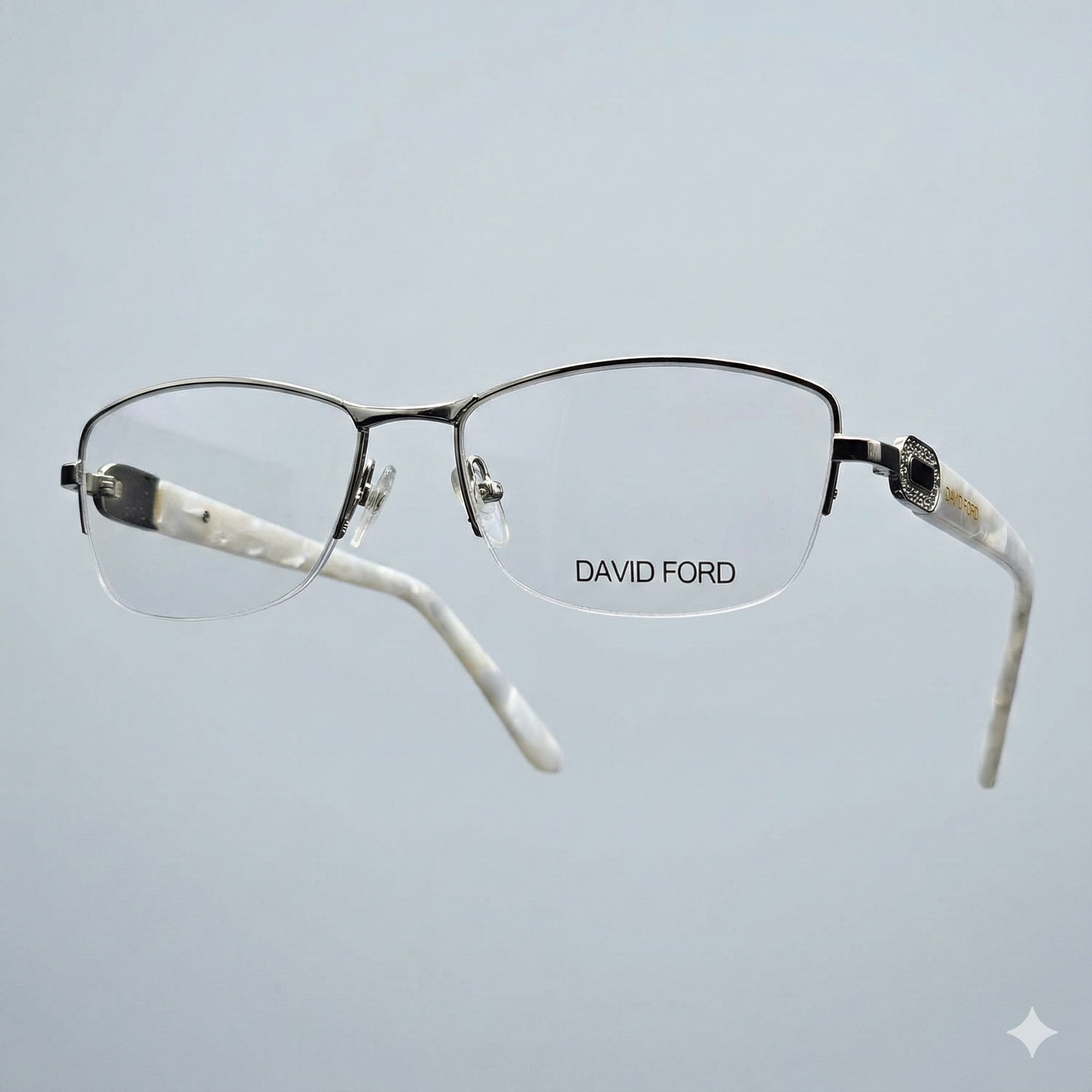 Angel – Lightweight Half-Rim Optical Eyewear by David Ford