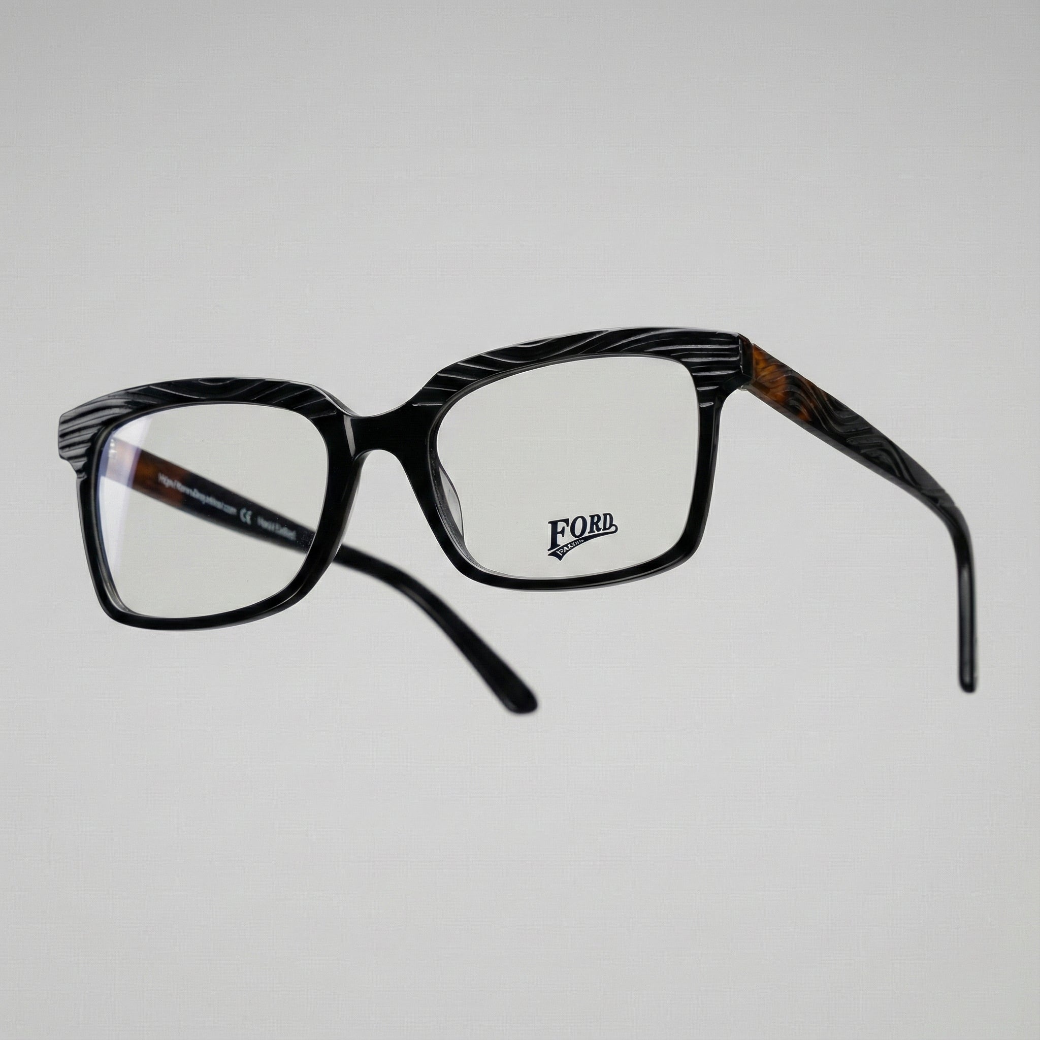 Ford Paris Square Purple – Bold Square Optical Eyewear by David Ford