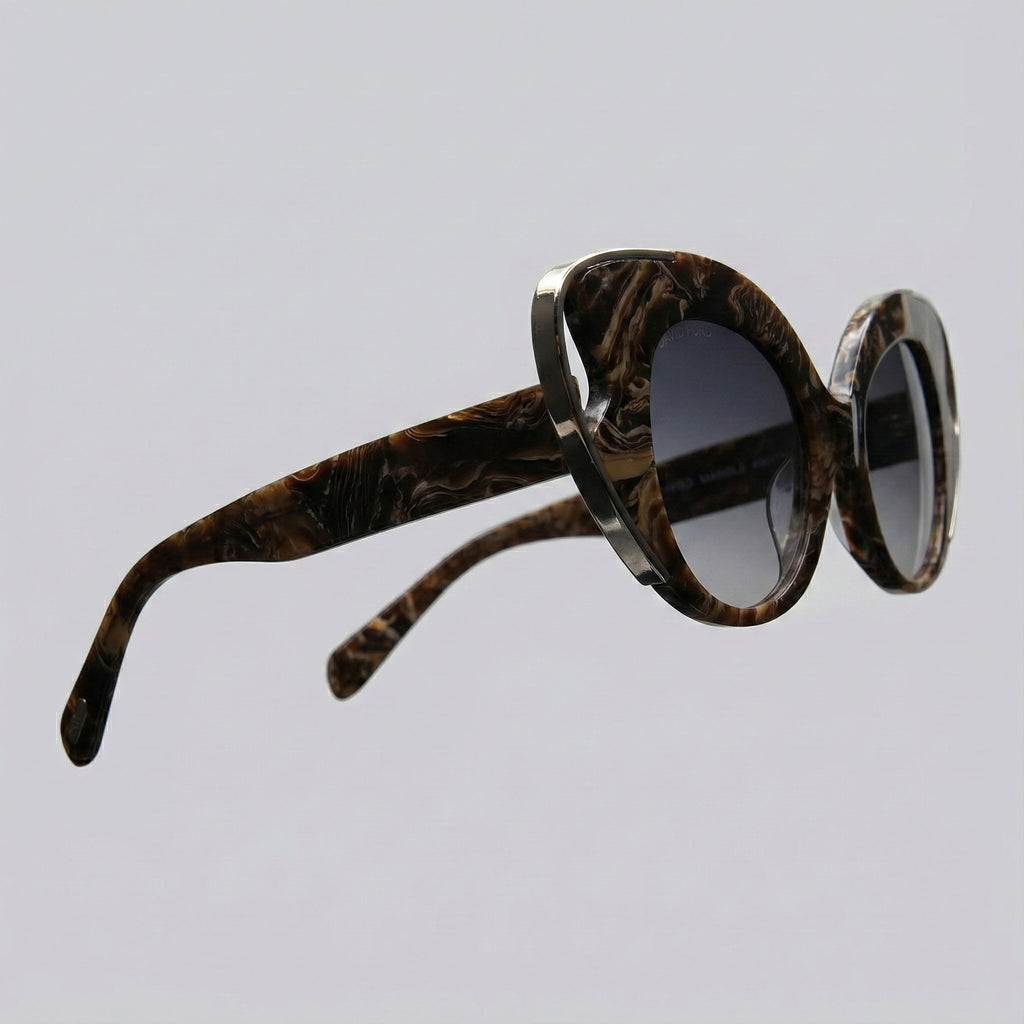 Cateye Primo Marble Collection – Luxury Women's Eyewear by David Ford
