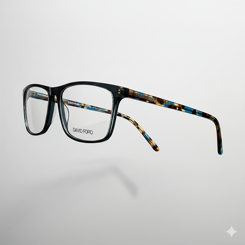 David Ford AZZA – Luxury Oversized Square Eyewear by David Ford