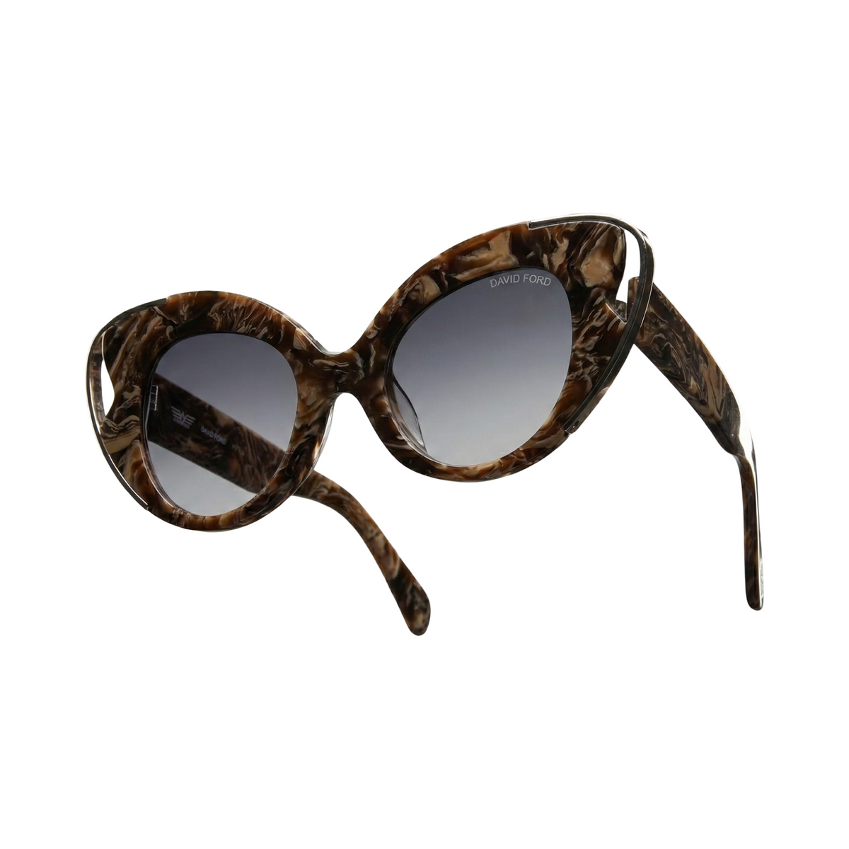 Cateye Primo Marble Collection – Luxury Women's Eyewear by David Ford