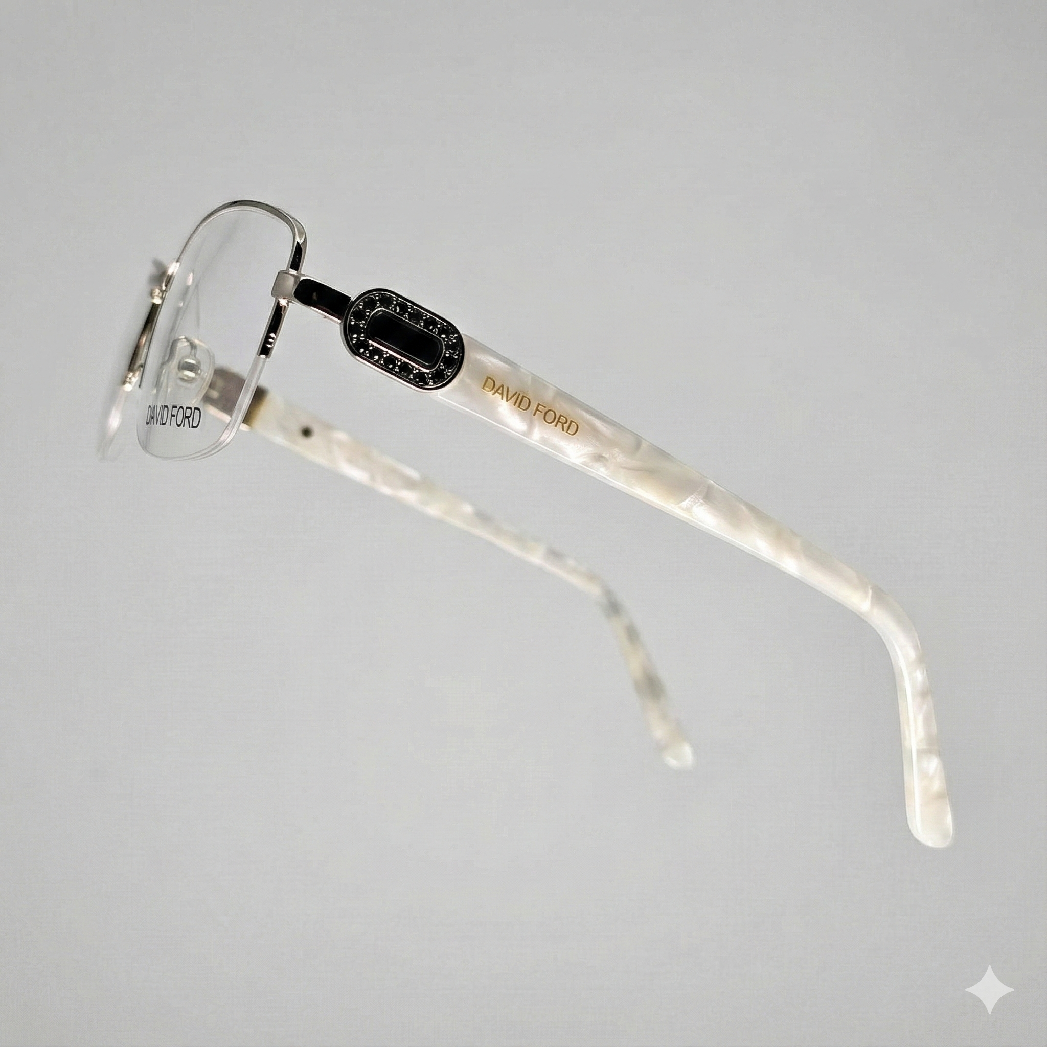 Angel – Lightweight Half-Rim Optical Eyewear by David Ford