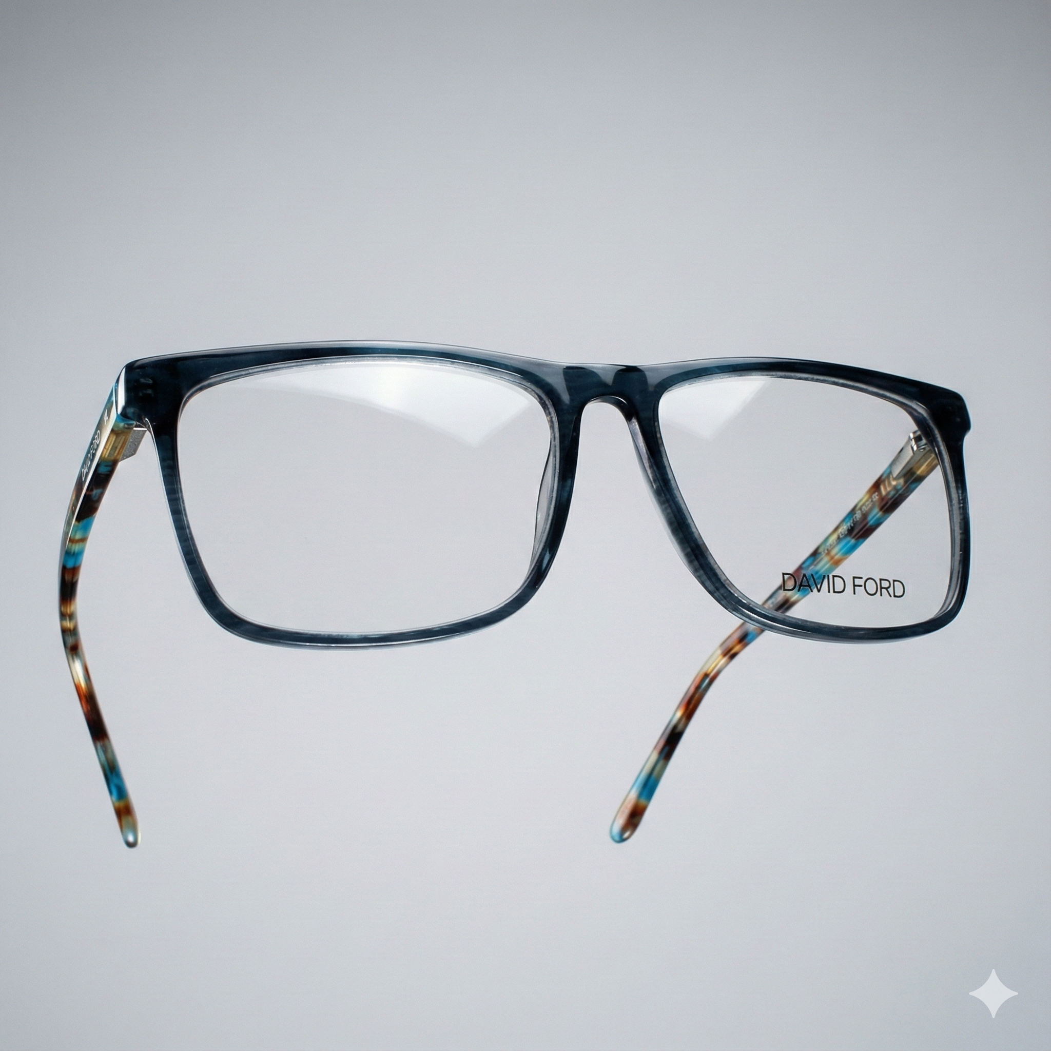 David Ford AZZA – Luxury Oversized Square Eyewear by David Ford