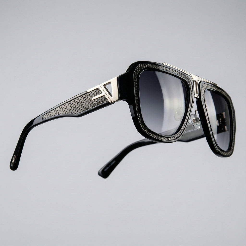 🐍 Adam Snakeskin Collection – Luxury Eyewear with Exotic Texture