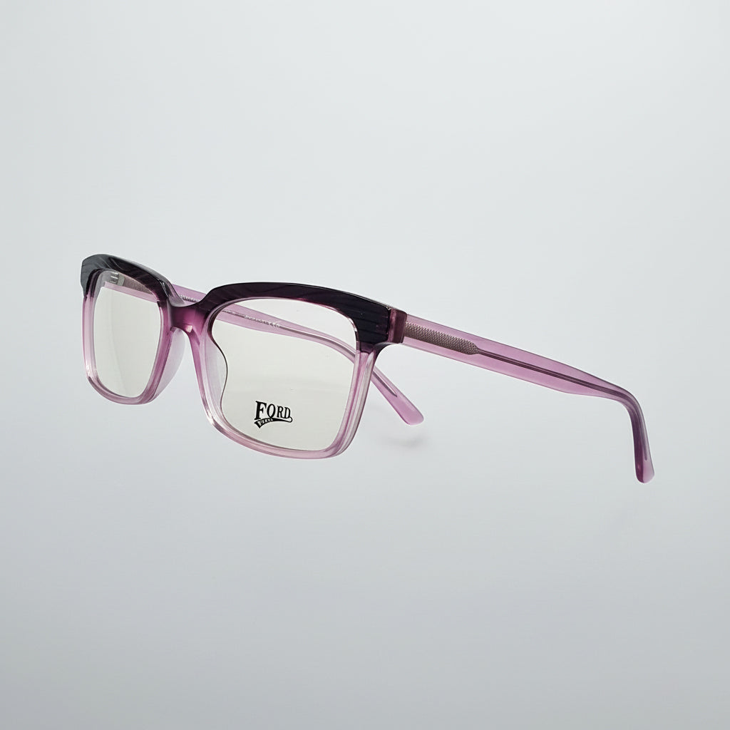 Ford Paris Square Purple – Bold Square Optical Eyewear by David Ford