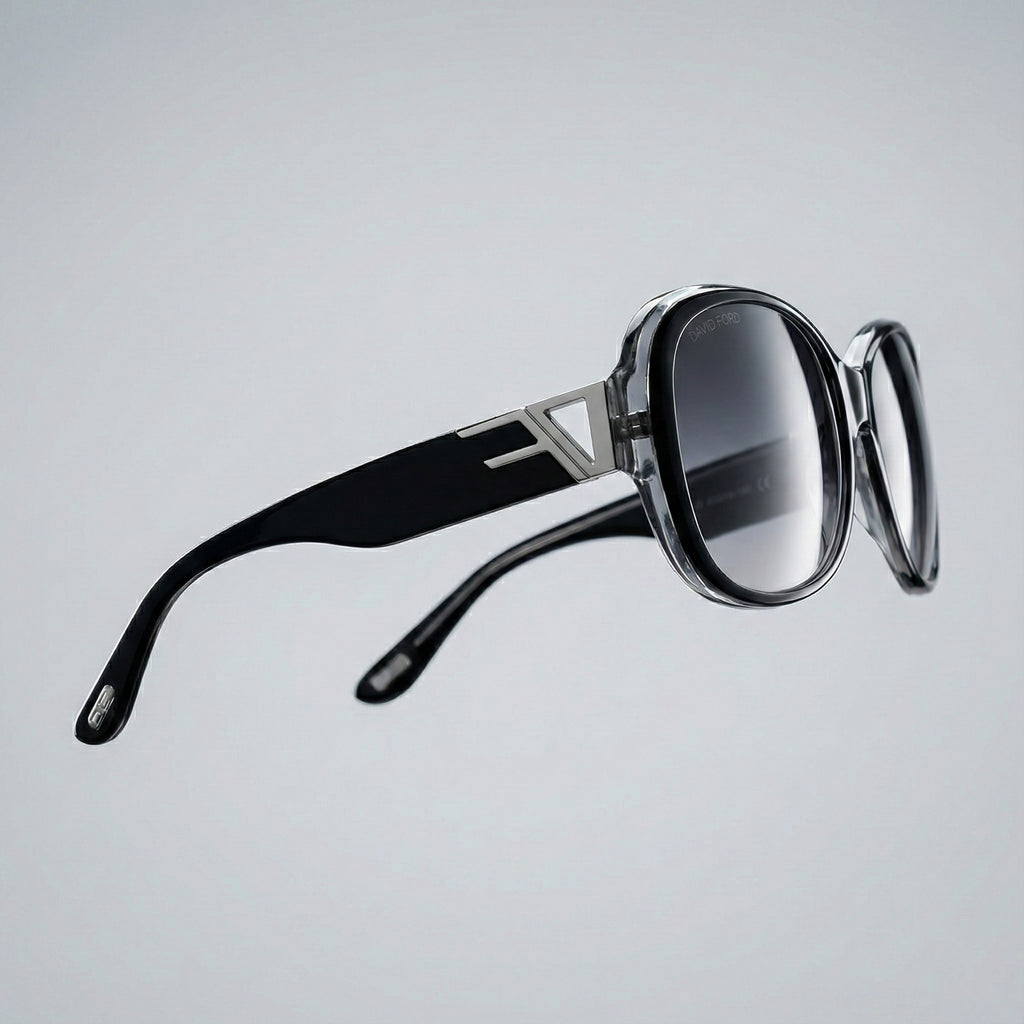 Medussa Collection – Black, Yellow & Blue Unisex Eyewear by David Ford