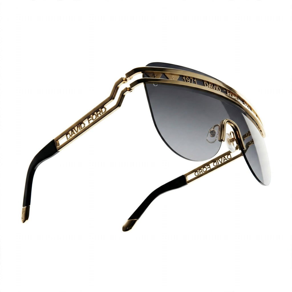 Signature Shield Collection – Luxury Oversized Shield Sunglasses by David Ford