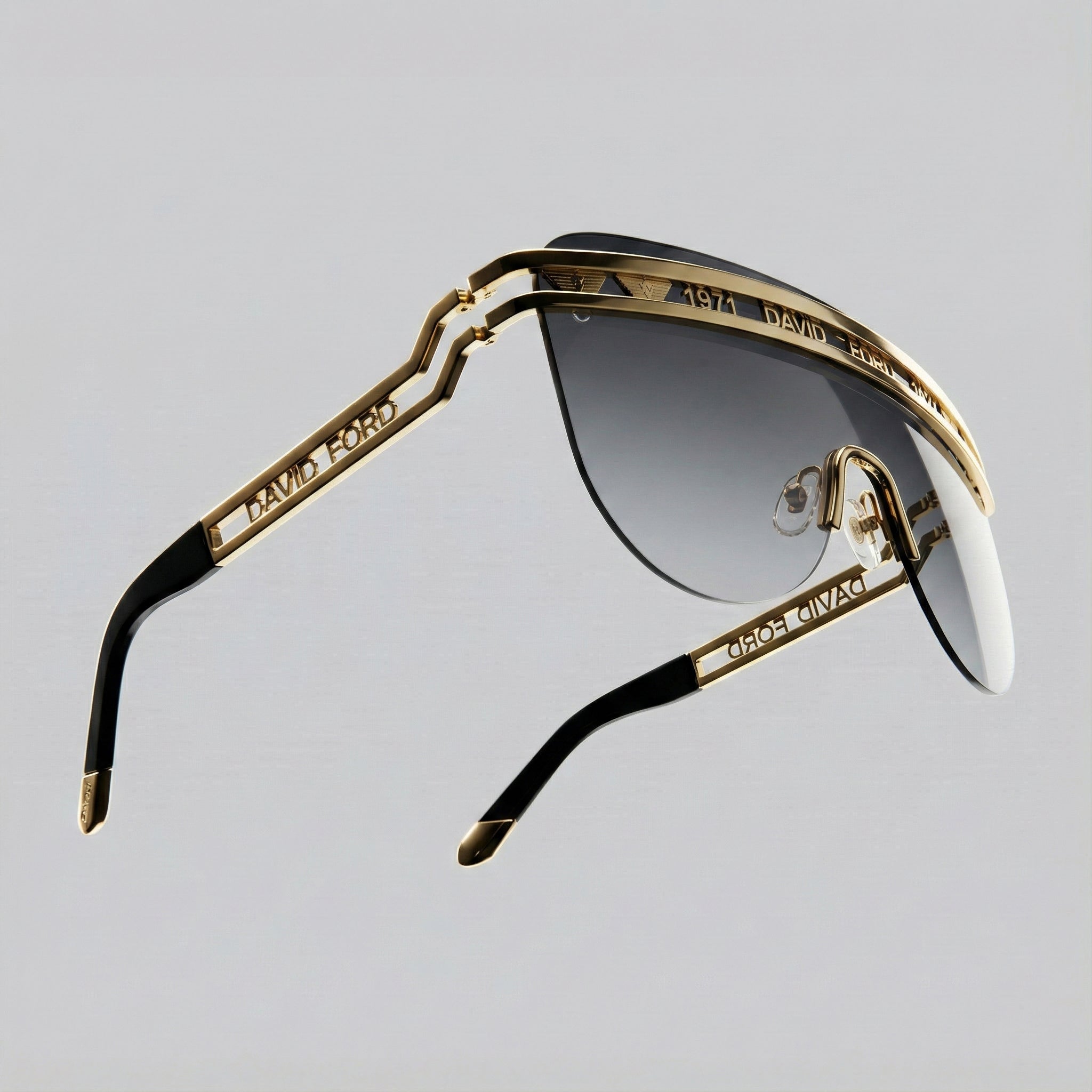 Signature Shield Collection – Luxury Oversized Shield Sunglasses by David Ford