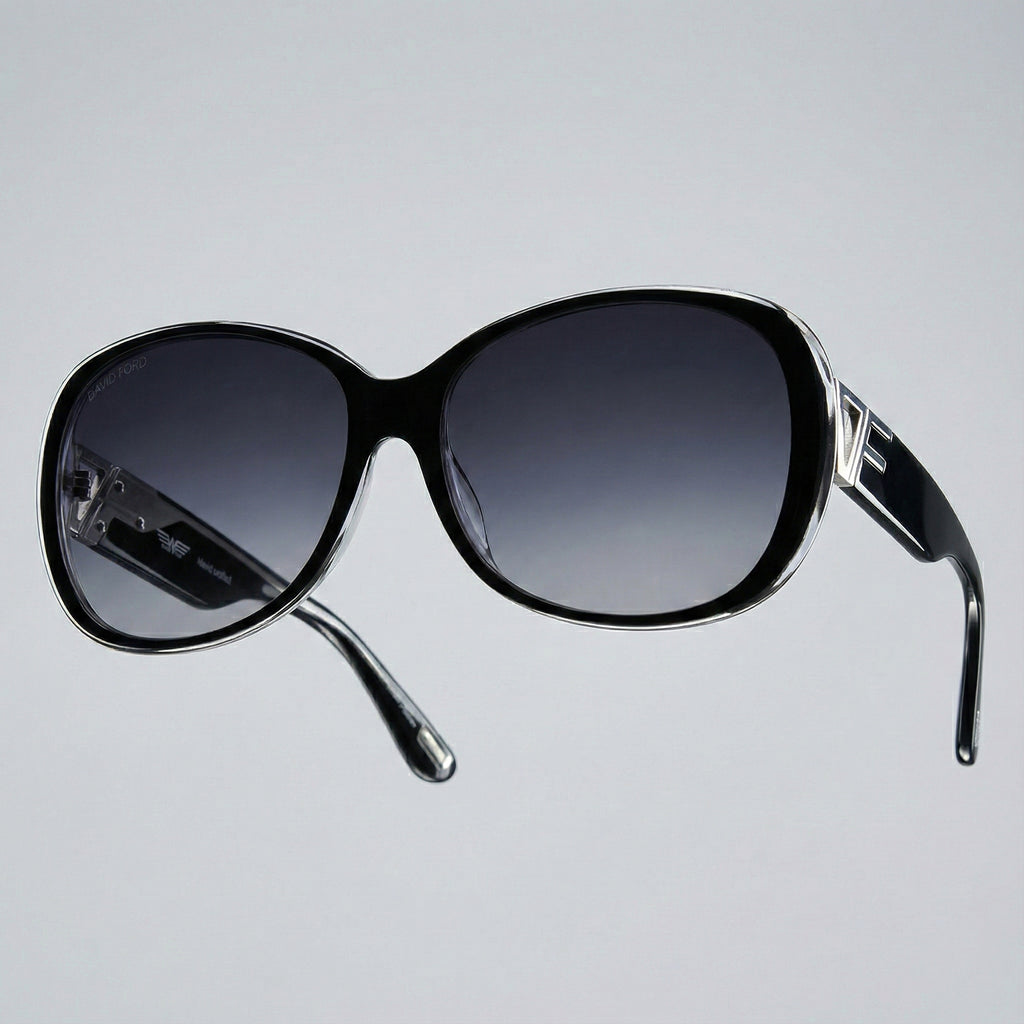 Medussa Collection – Black, Yellow & Blue Unisex Eyewear by David Ford
