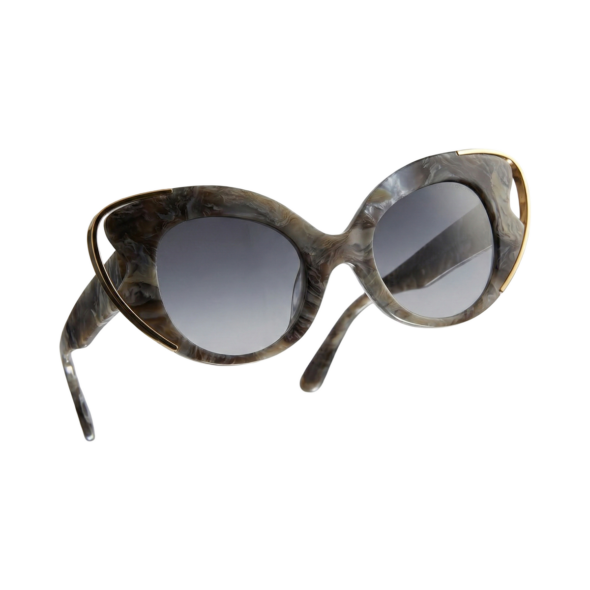 Cateye Primo Marble Collection – Luxury Women's Eyewear by David Ford