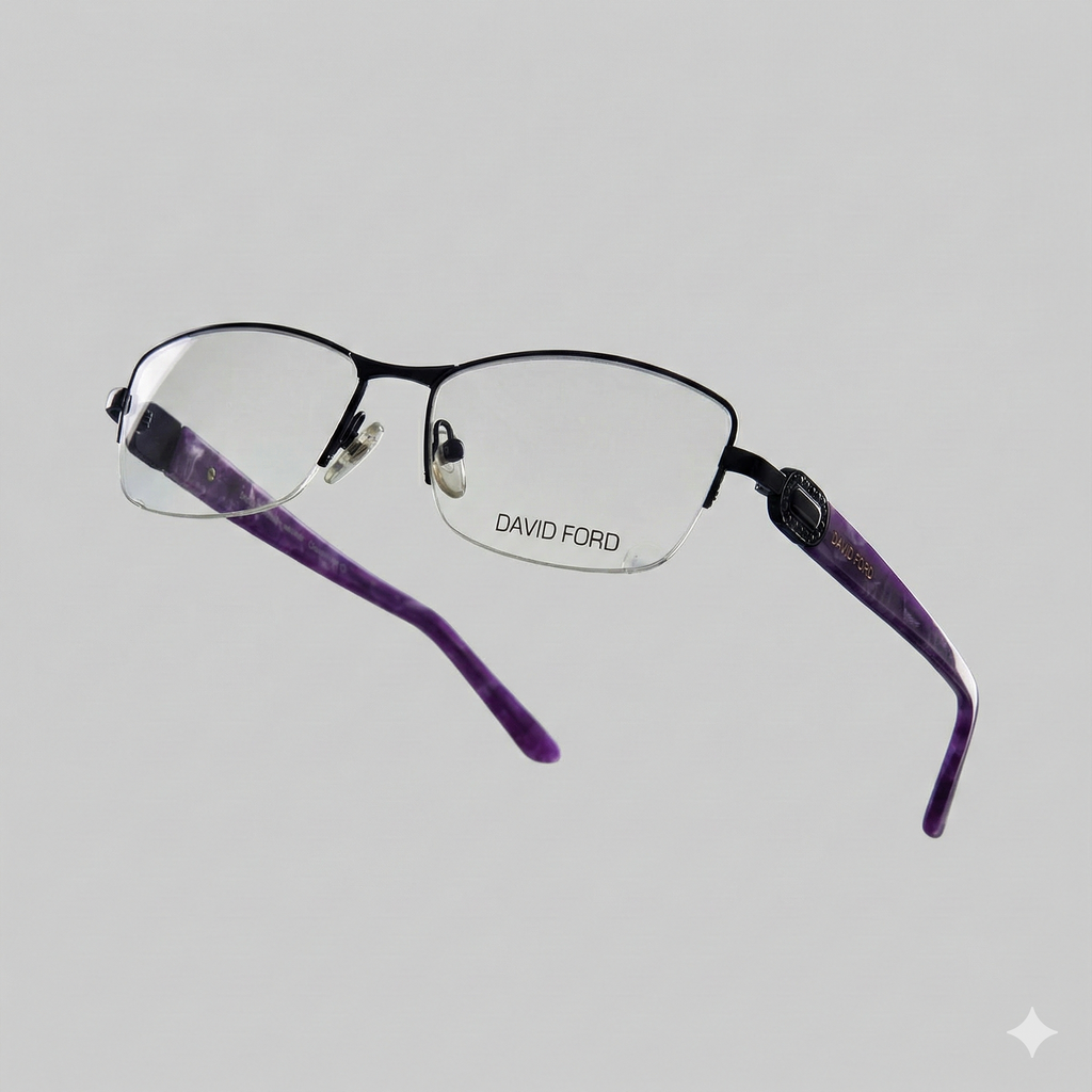 Angel – Lightweight Half-Rim Optical Eyewear by David Ford