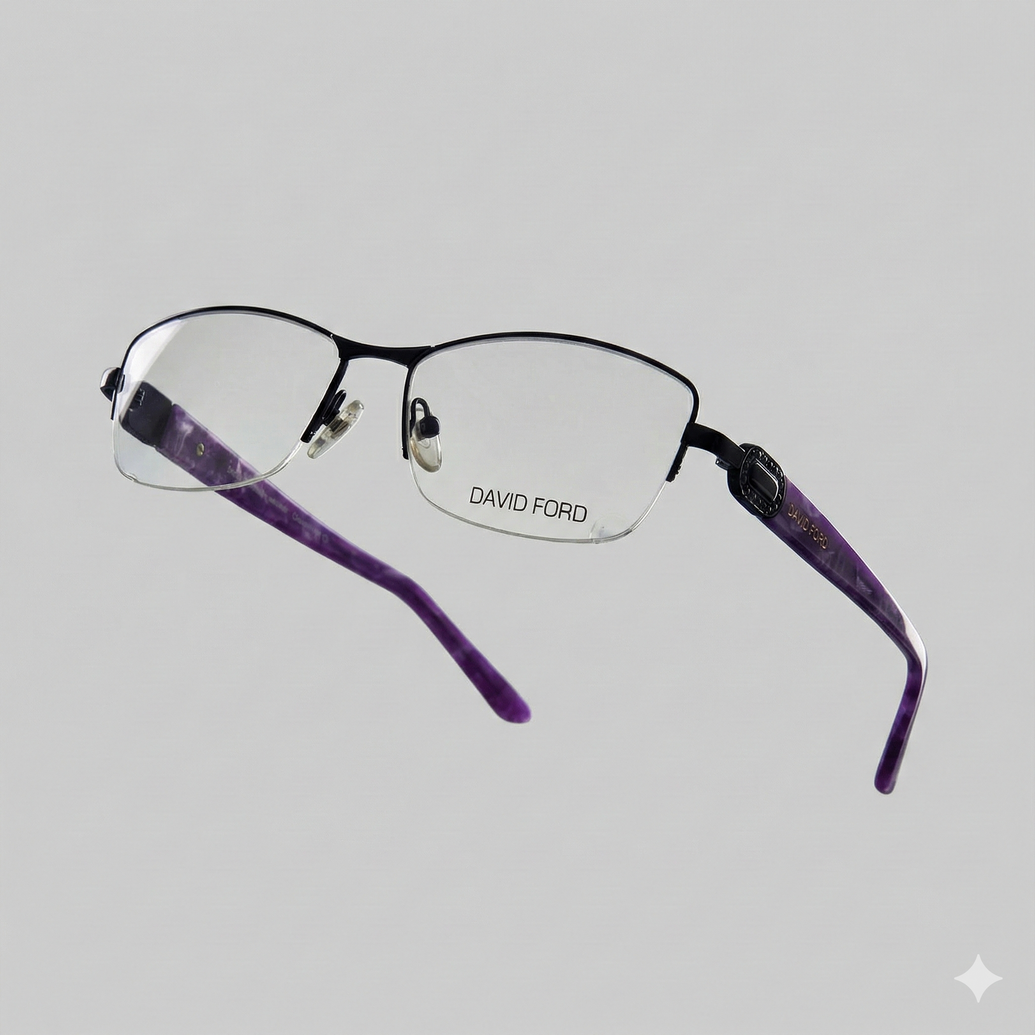 Angel – Lightweight Half-Rim Optical Eyewear by David Ford