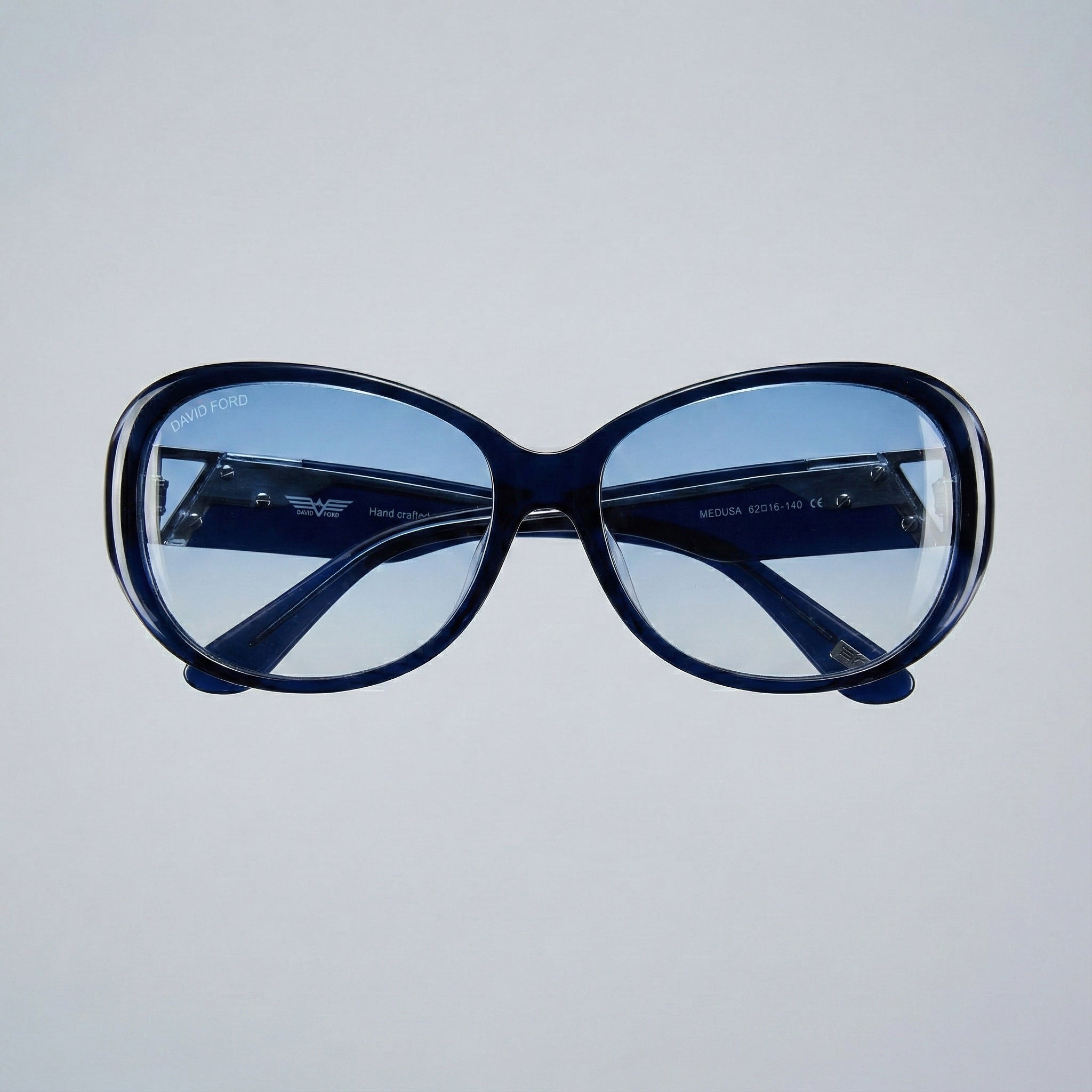 Medussa Collection – Black, Yellow & Blue Unisex Eyewear by David Ford