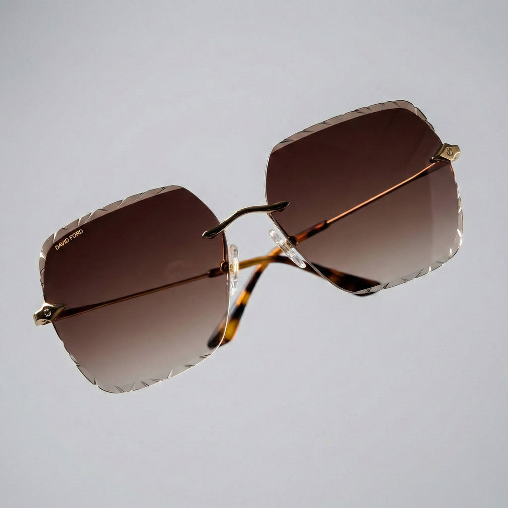 Diamond Cut Rimless – Luxury Minimalist Eyewear by David Ford
