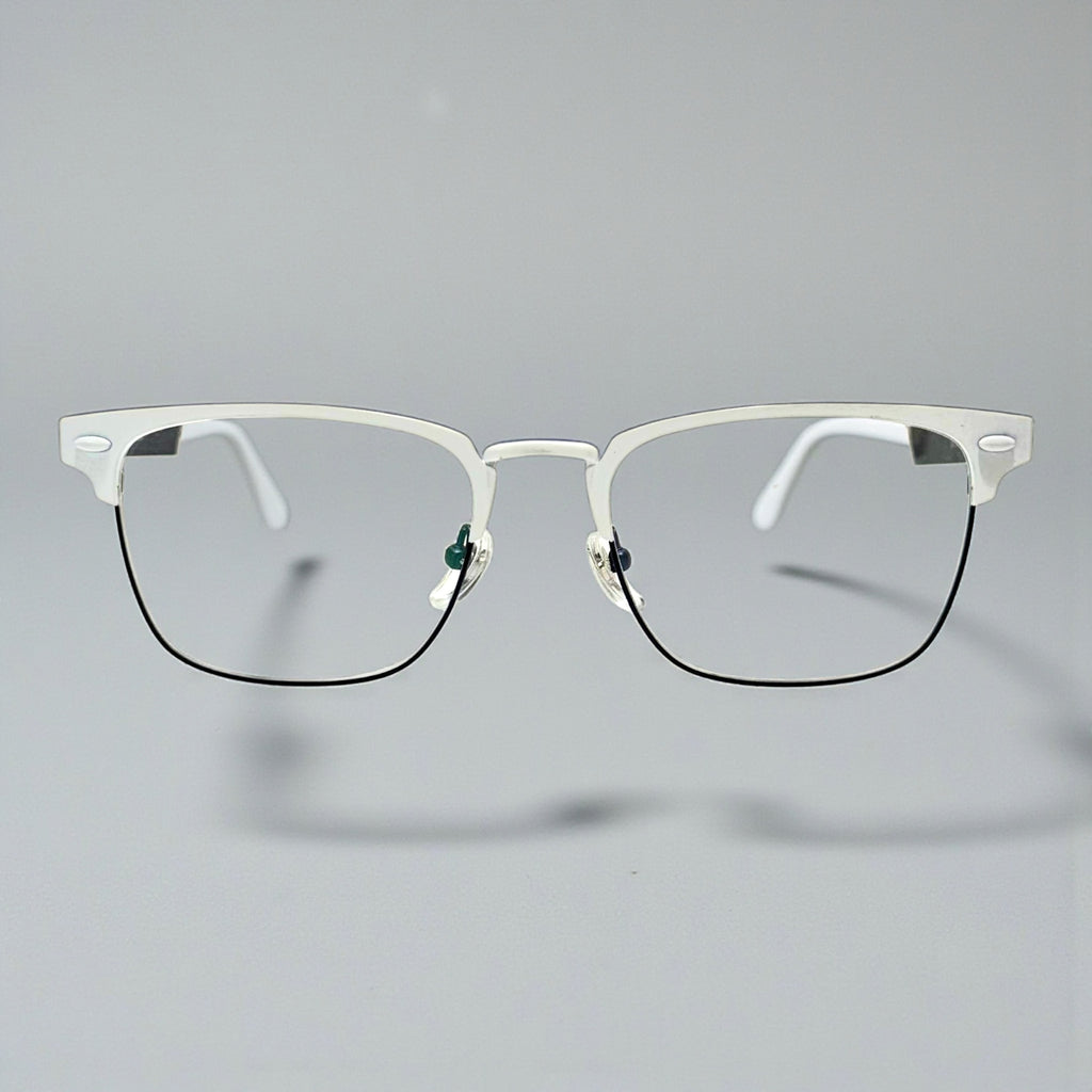 St. Clair Collection – Sophisticated Square Metal Eyewear by David Ford