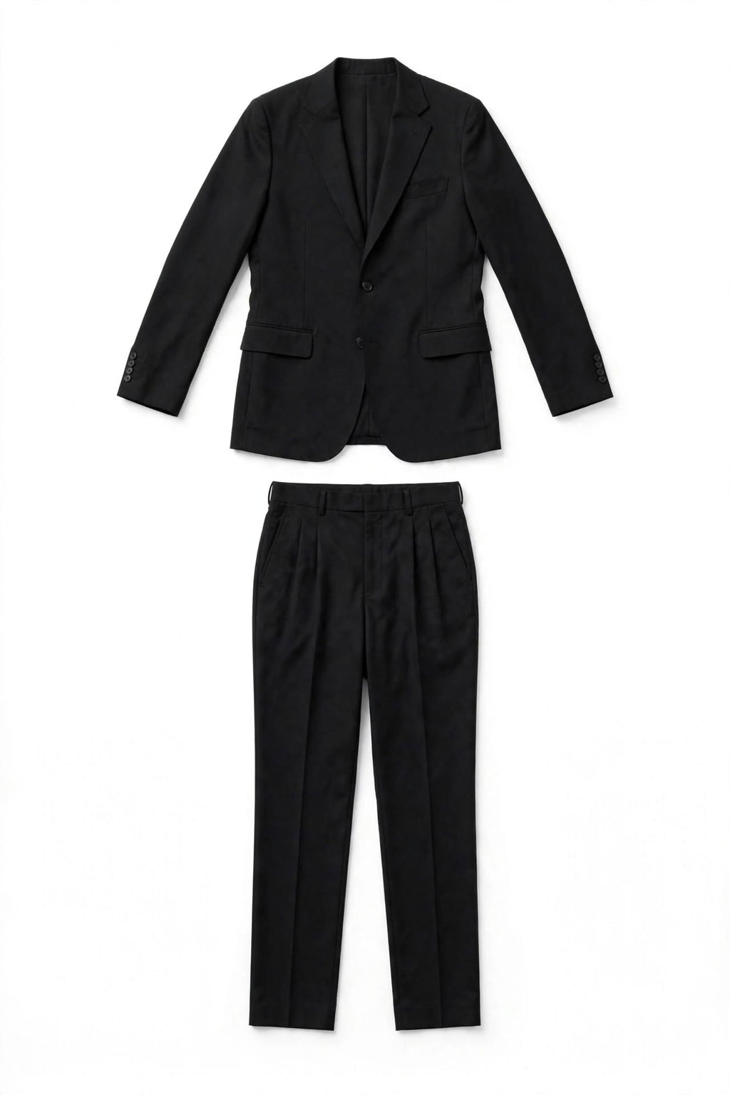The Noir - Classic Black 2-Piece Suit