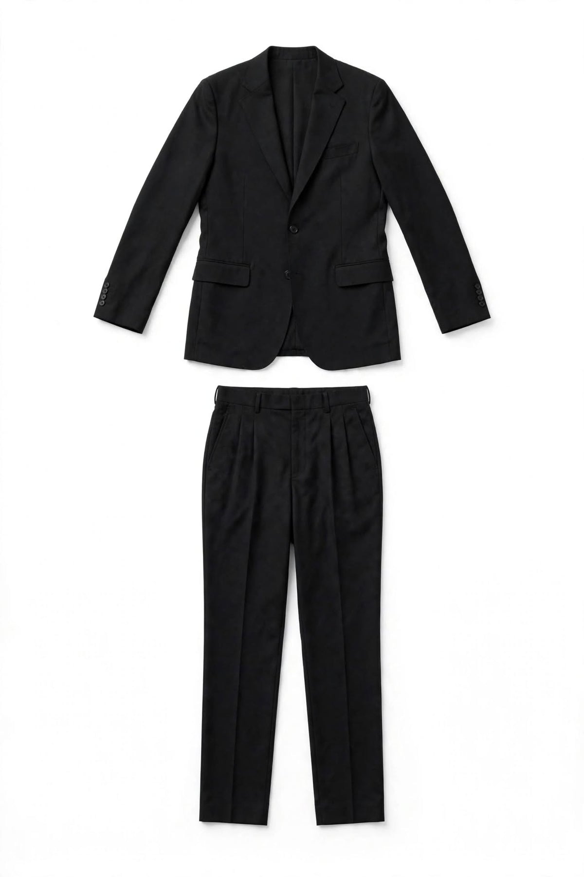 The Noir - Classic Black 2-Piece Suit