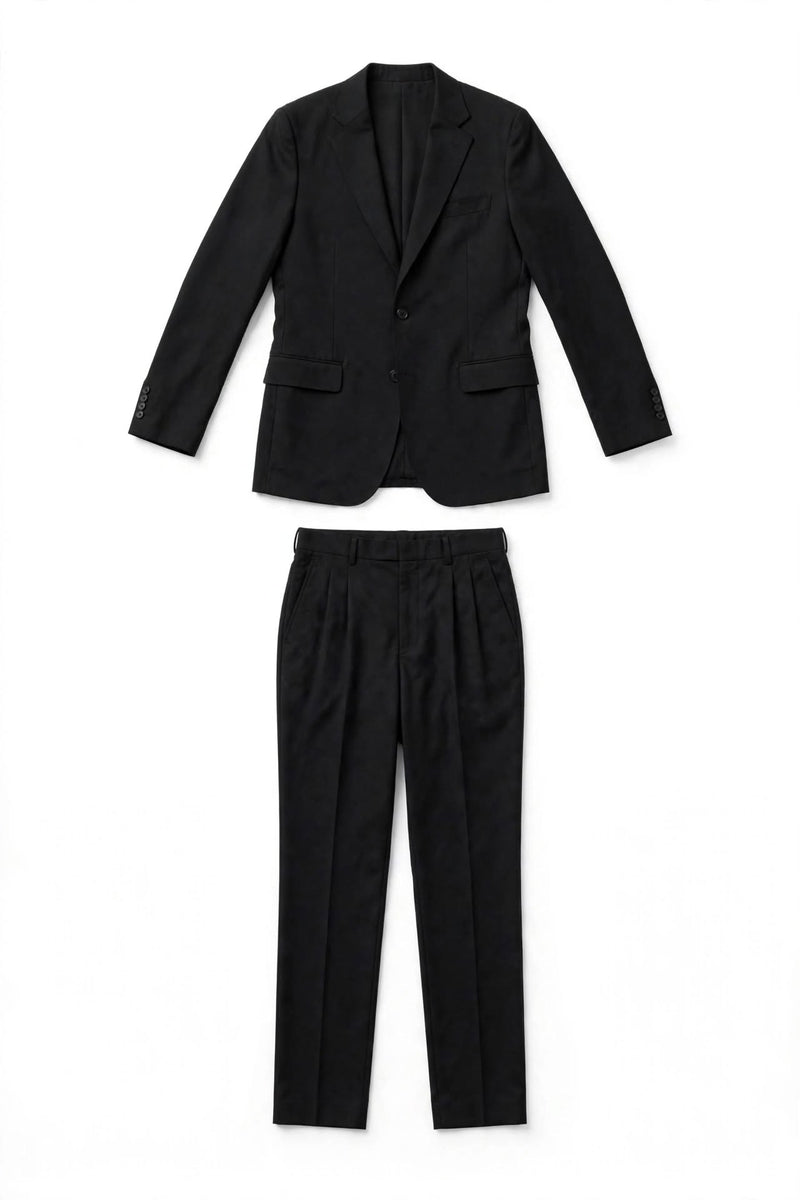 The Noir - Classic Black 2-Piece Suit