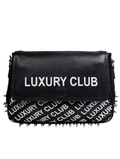 Luxury Club Studded Flopper Purse – Statement Leather Handbag by David Ford